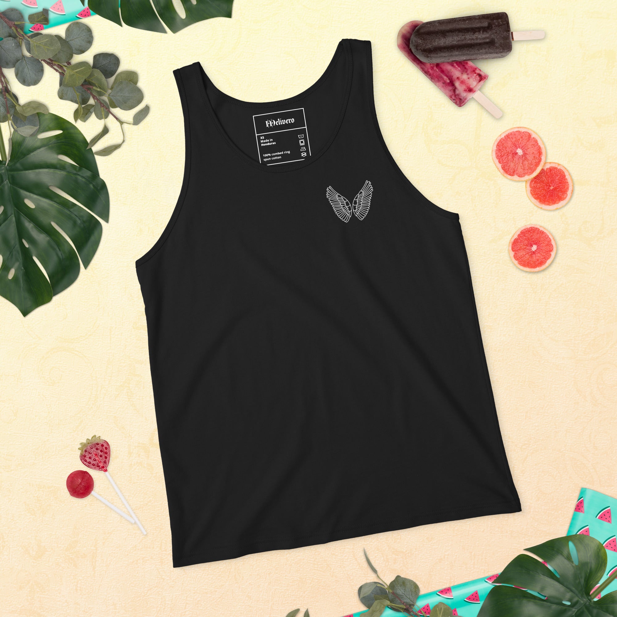 Melivero Tank Top Herren – 100% Baumwolle | Sommer Muskelshirt XS–2XL Melivero