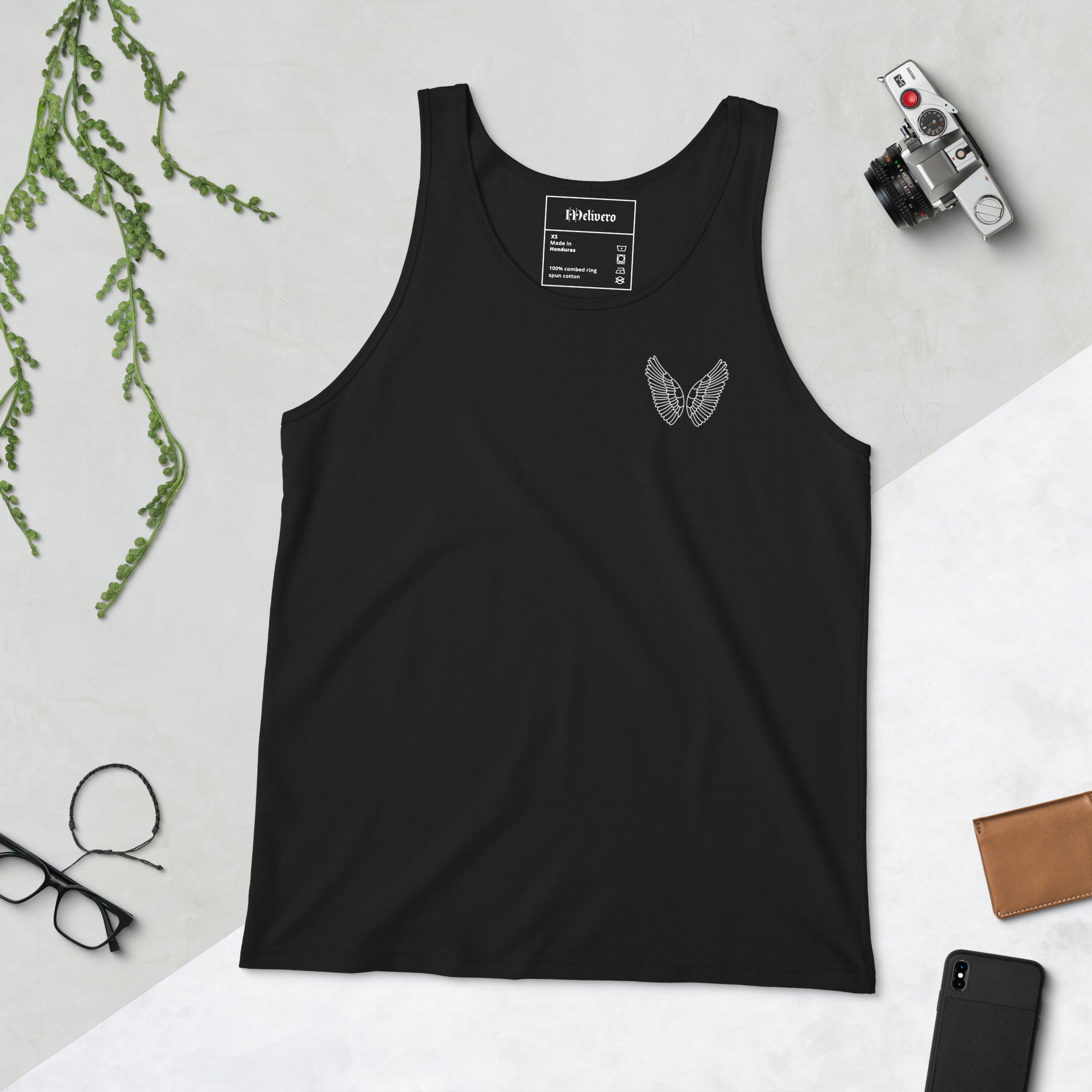 Melivero Tank Top Herren – 100% Baumwolle | Sommer Muskelshirt XS–2XL Melivero