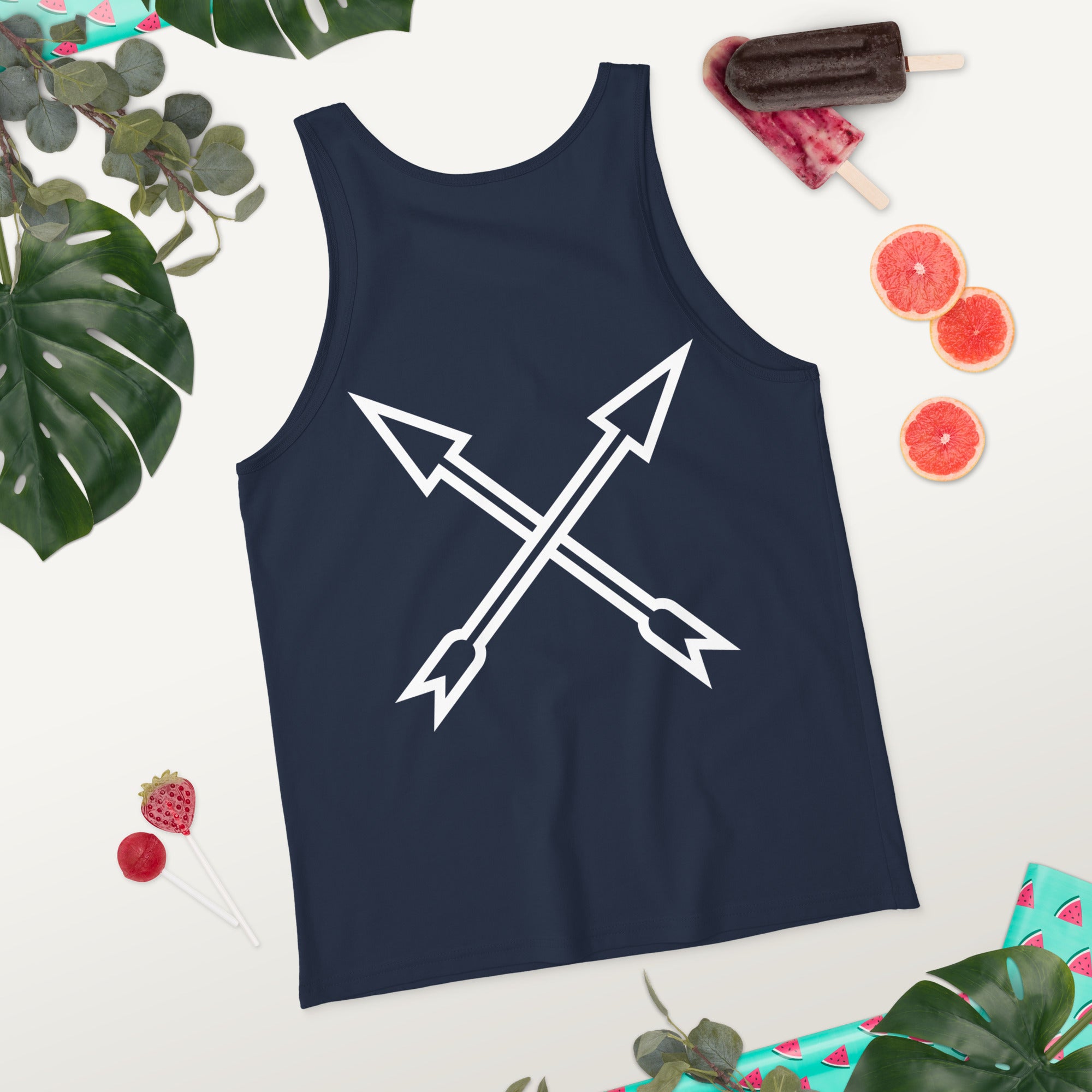 Melivero Tank Top Herren – 100% Baumwolle | Sommer Muskelshirt XS–2XL Melivero