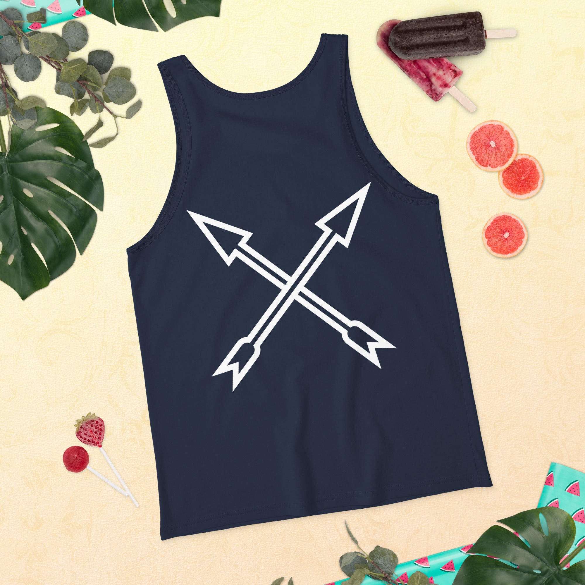 Melivero Tank Top Herren – 100% Baumwolle | Sommer Muskelshirt XS–2XL Melivero
