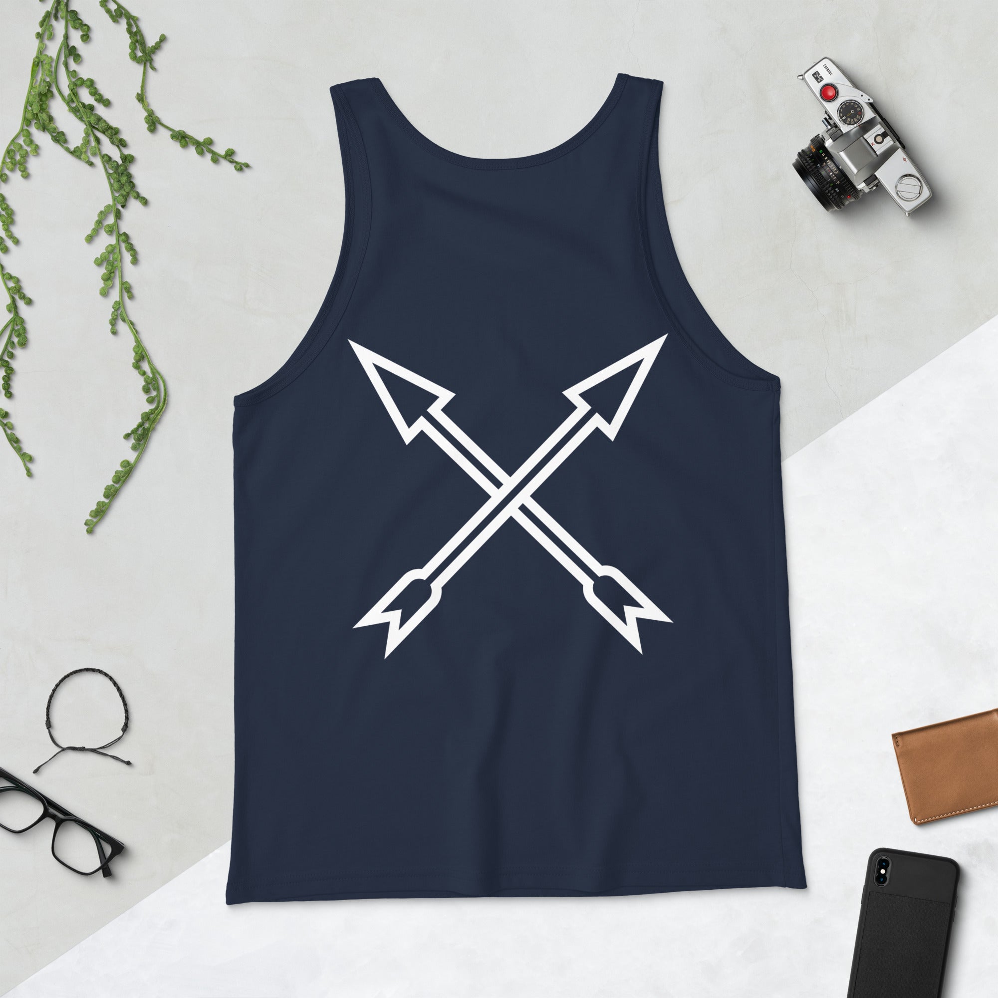 Melivero Tank Top Herren – 100% Baumwolle | Sommer Muskelshirt XS–2XL Melivero