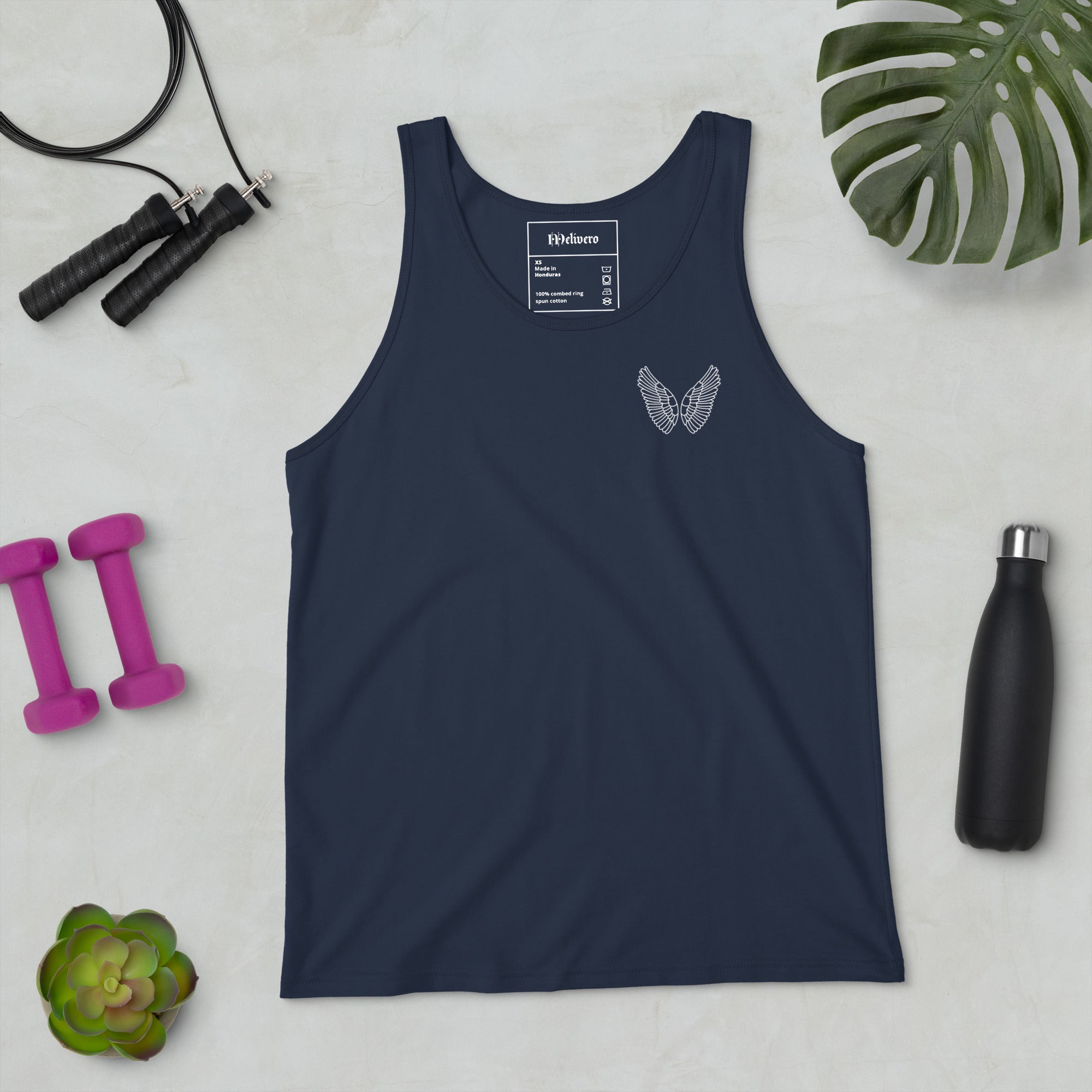 Melivero Tank Top Herren – 100% Baumwolle | Sommer Muskelshirt XS–2XL Melivero
