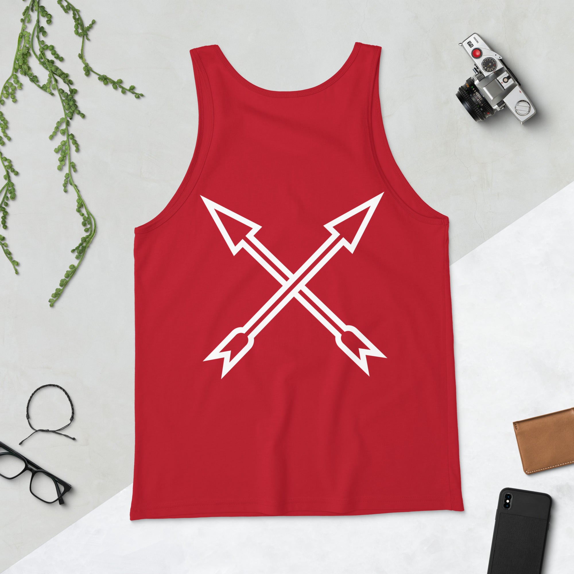 Melivero Tank Top Herren – 100% Baumwolle | Sommer Muskelshirt XS–2XL Melivero