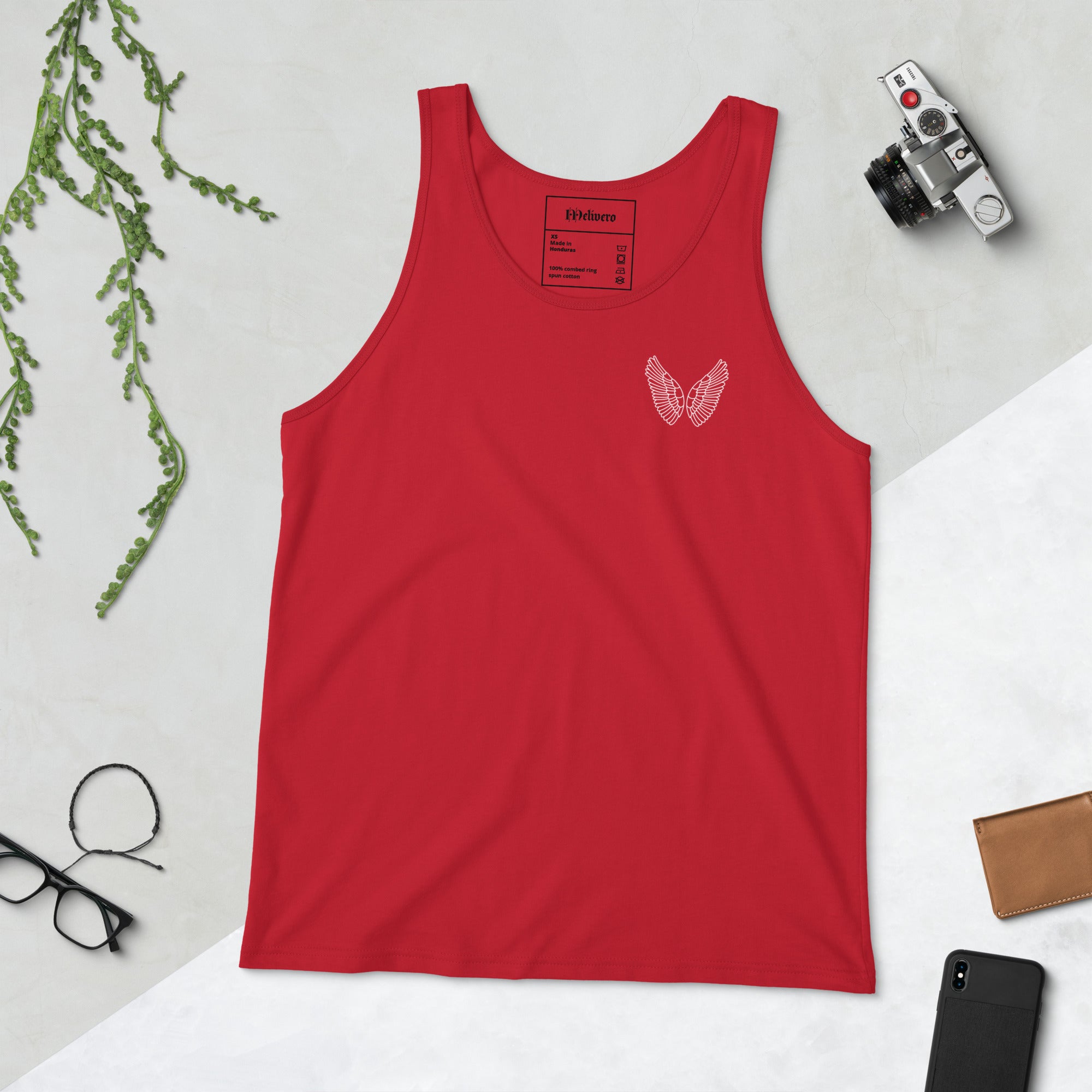 Melivero Tank Top Herren – 100% Baumwolle | Sommer Muskelshirt XS–2XL Melivero