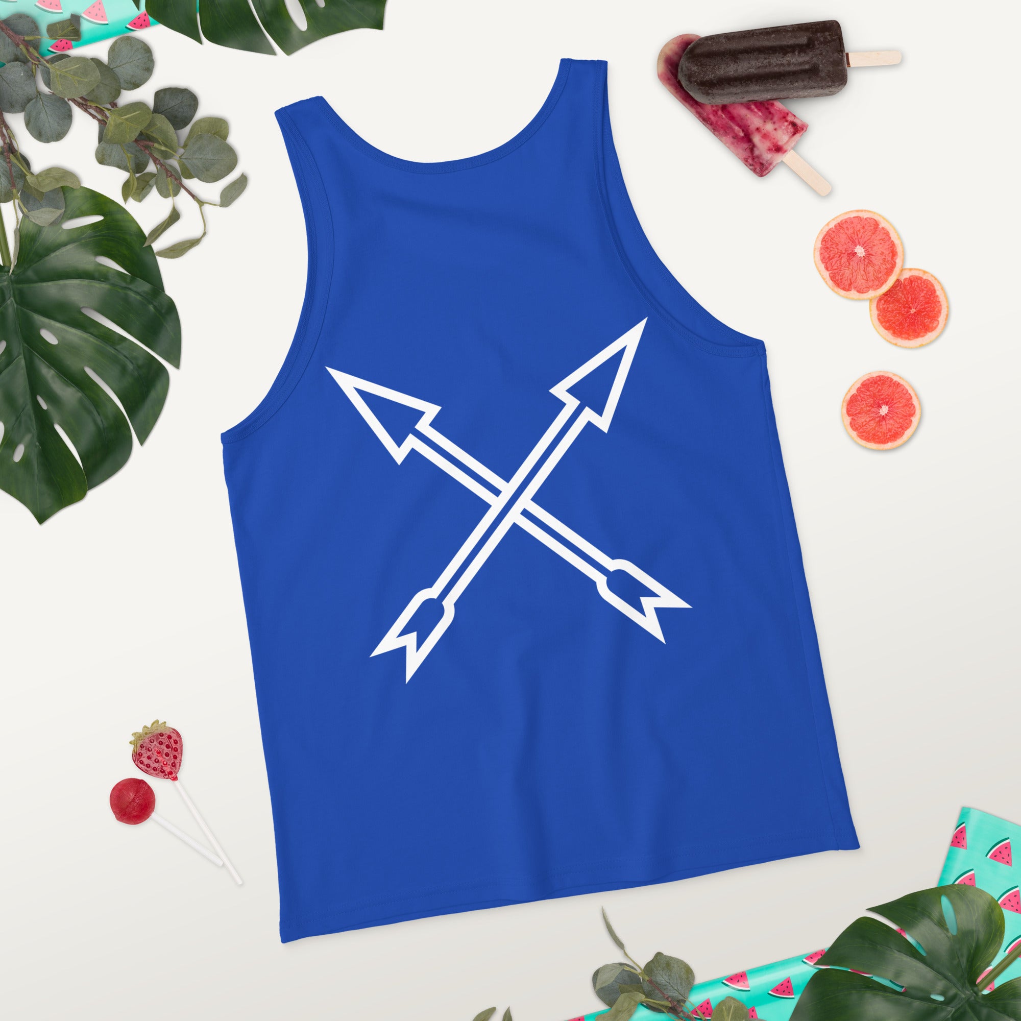 Melivero Tank Top Herren – 100% Baumwolle | Sommer Muskelshirt XS–2XL Melivero