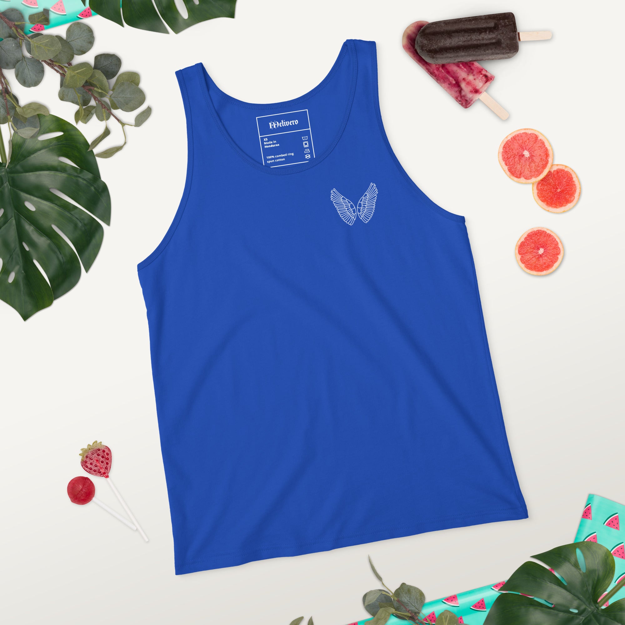 Melivero Tank Top Herren – 100% Baumwolle | Sommer Muskelshirt XS–2XL Melivero