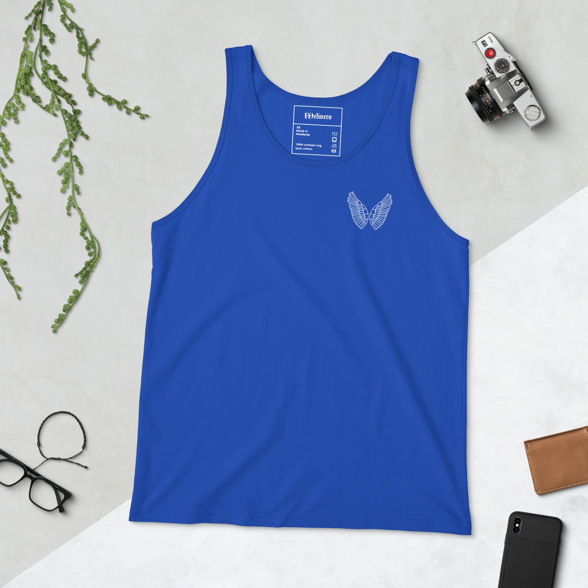 Melivero Tank Top Herren – 100% Baumwolle | Sommer Muskelshirt XS–2XL Melivero