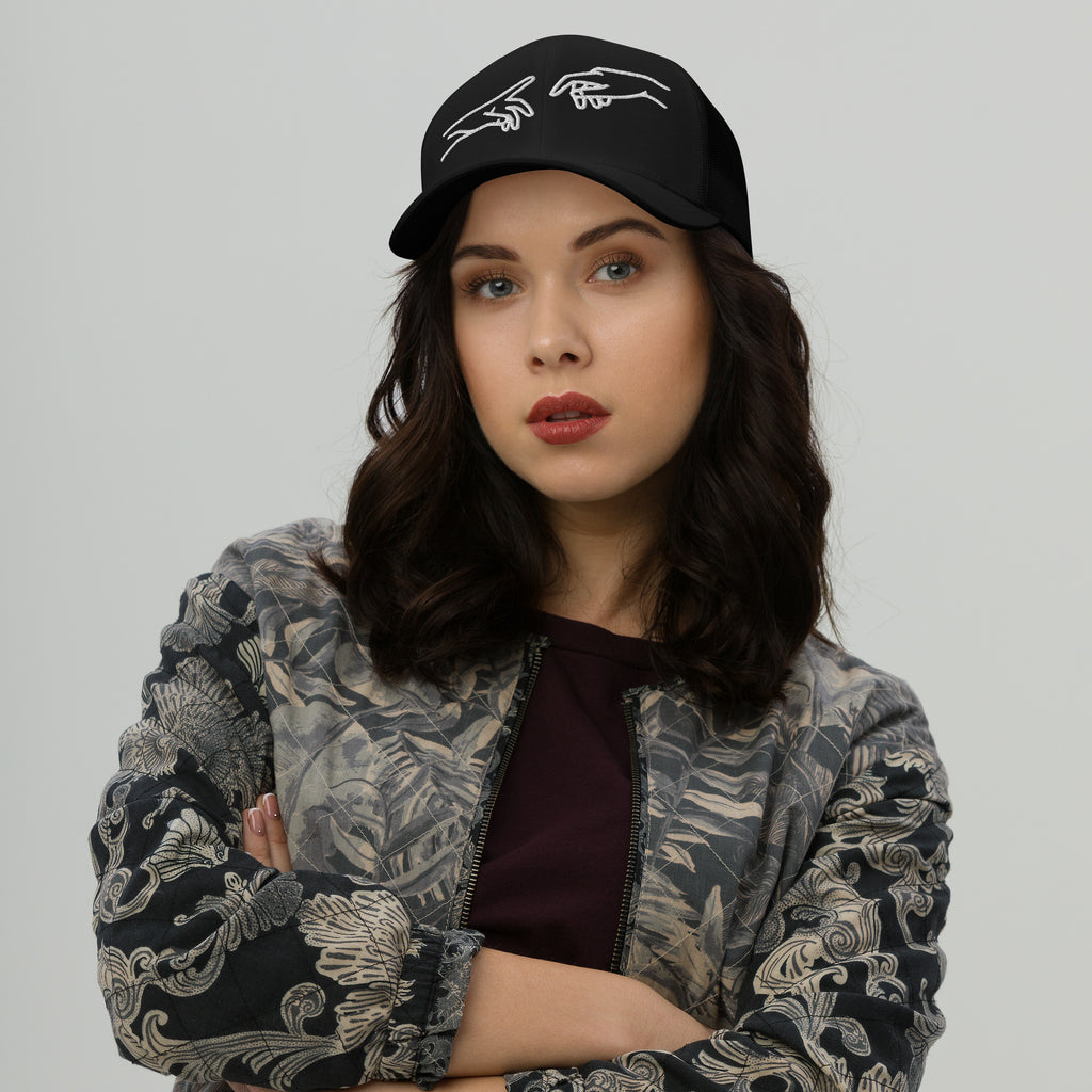 Retro Trucker Cap | Mesh-Rückseite Unisex in 14 Farben Melivero