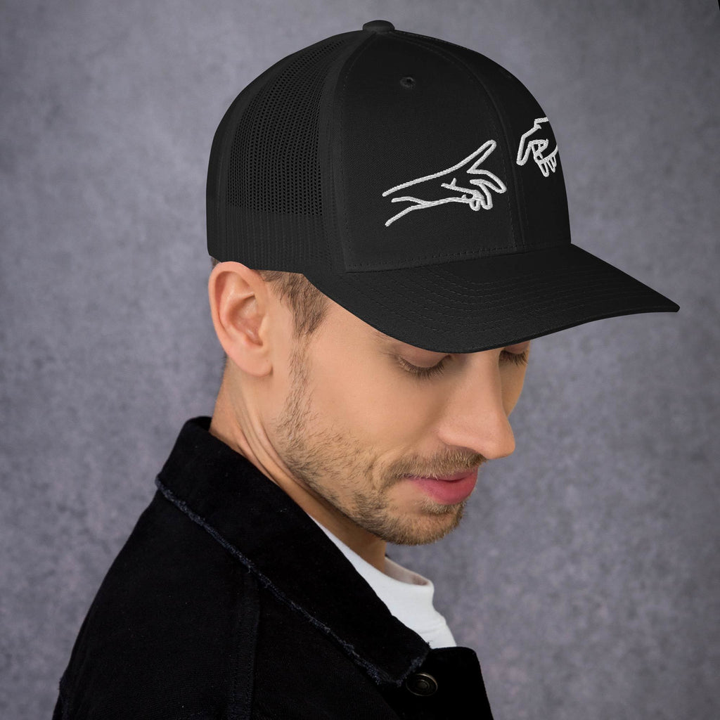Retro Trucker Cap | Mesh-Rückseite Unisex in 14 Farben Melivero