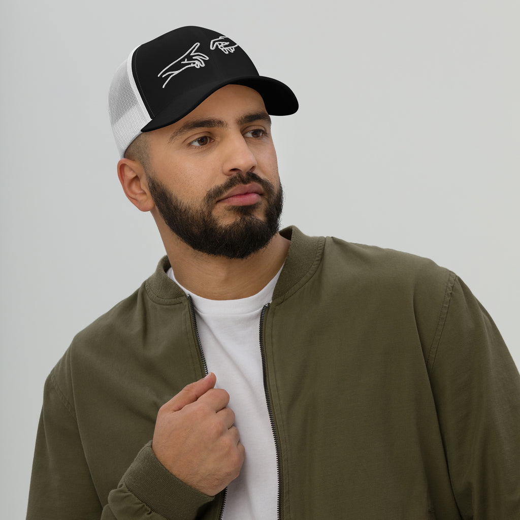 Retro Trucker Cap | Mesh-Rückseite Unisex in 14 Farben Melivero