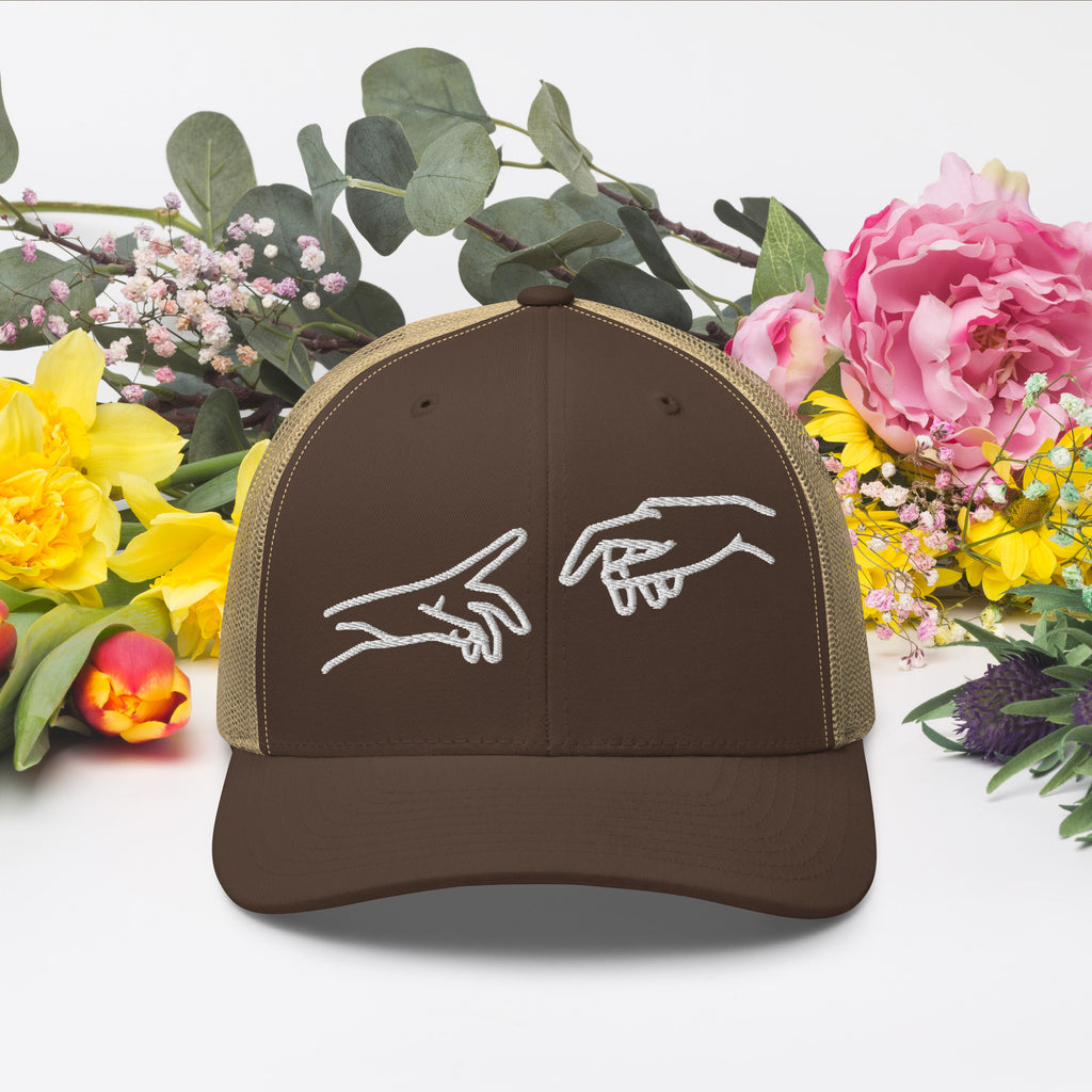 Retro Trucker Cap | Mesh-Rückseite Unisex in 14 Farben Melivero
