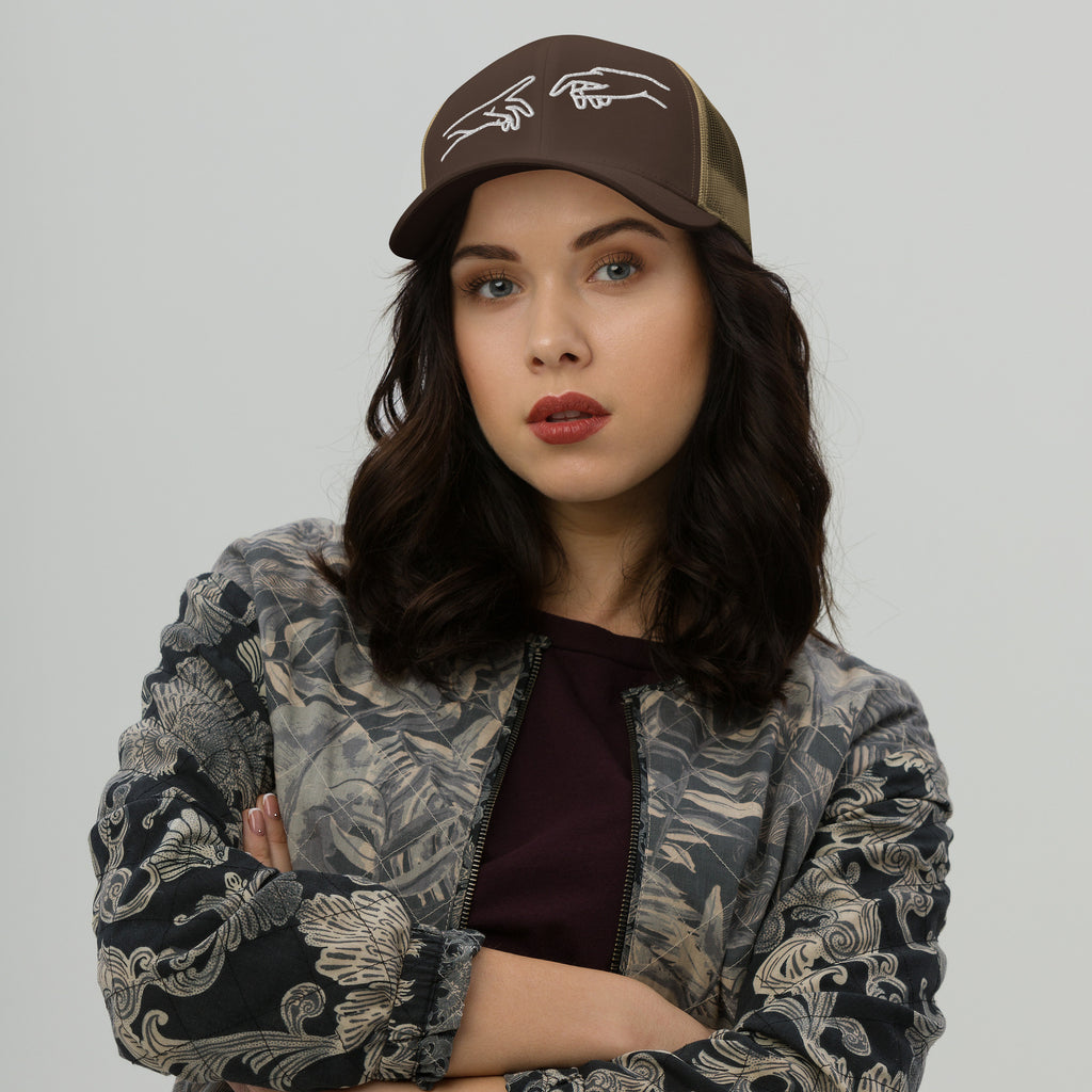Retro Trucker Cap | Mesh-Rückseite Unisex in 14 Farben Melivero