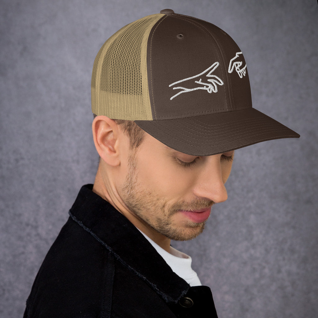 Retro Trucker Cap | Mesh-Rückseite Unisex in 14 Farben Melivero