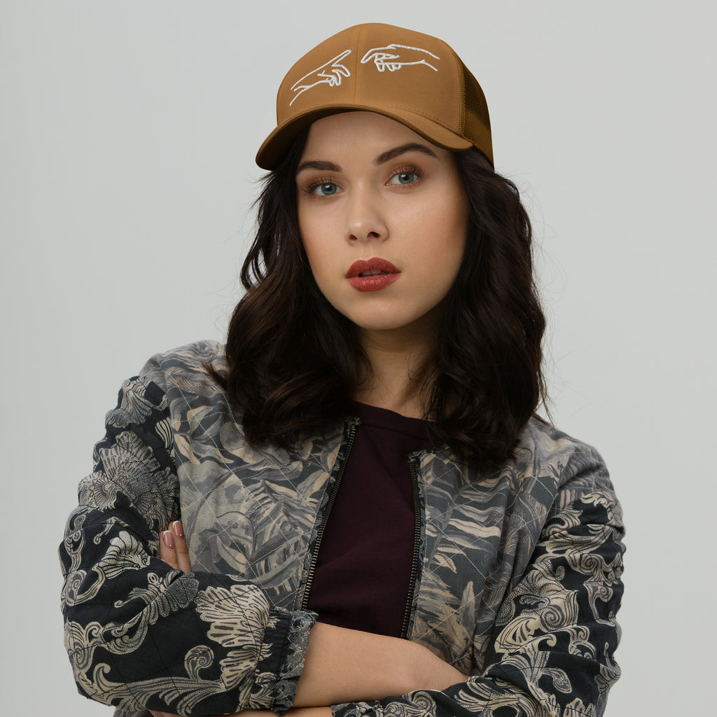 Retro Trucker Cap | Mesh-Rückseite Unisex in 14 Farben Melivero