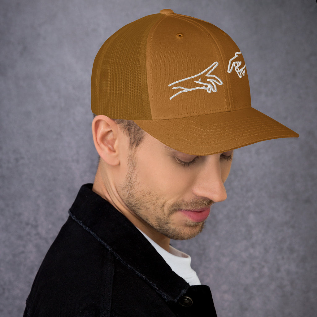 Retro Trucker Cap | Mesh-Rückseite Unisex in 14 Farben Melivero