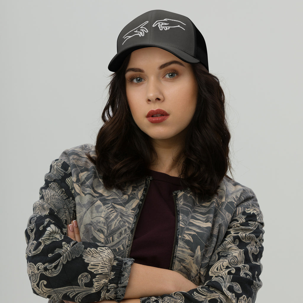 Retro Trucker Cap | Mesh-Rückseite Unisex in 14 Farben Melivero
