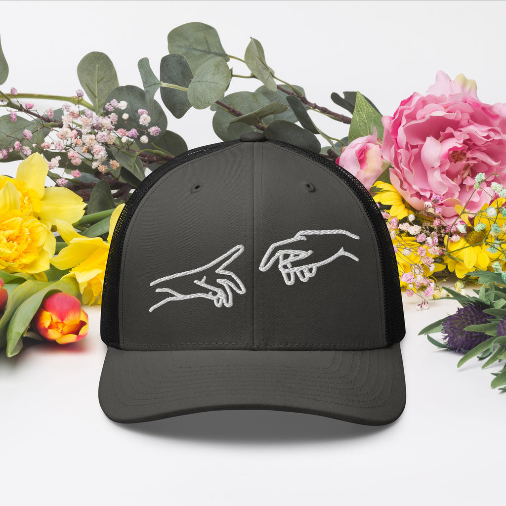 Retro Trucker Cap | Mesh-Rückseite Unisex in 14 Farben Melivero