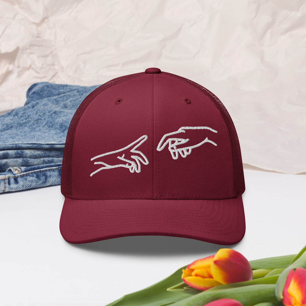 Retro Trucker Cap | Mesh-Rückseite Unisex in 14 Farben Melivero