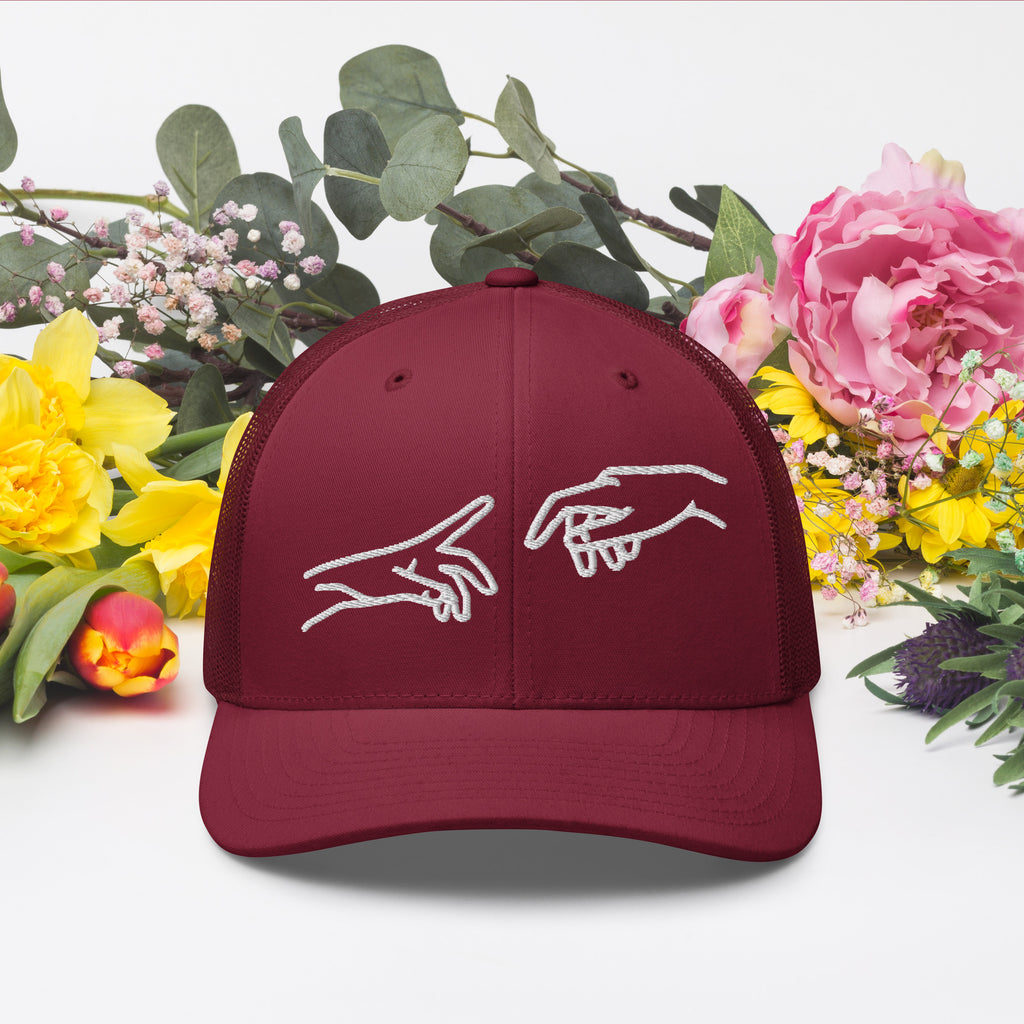 Retro Trucker Cap | Mesh-Rückseite Unisex in 14 Farben Melivero