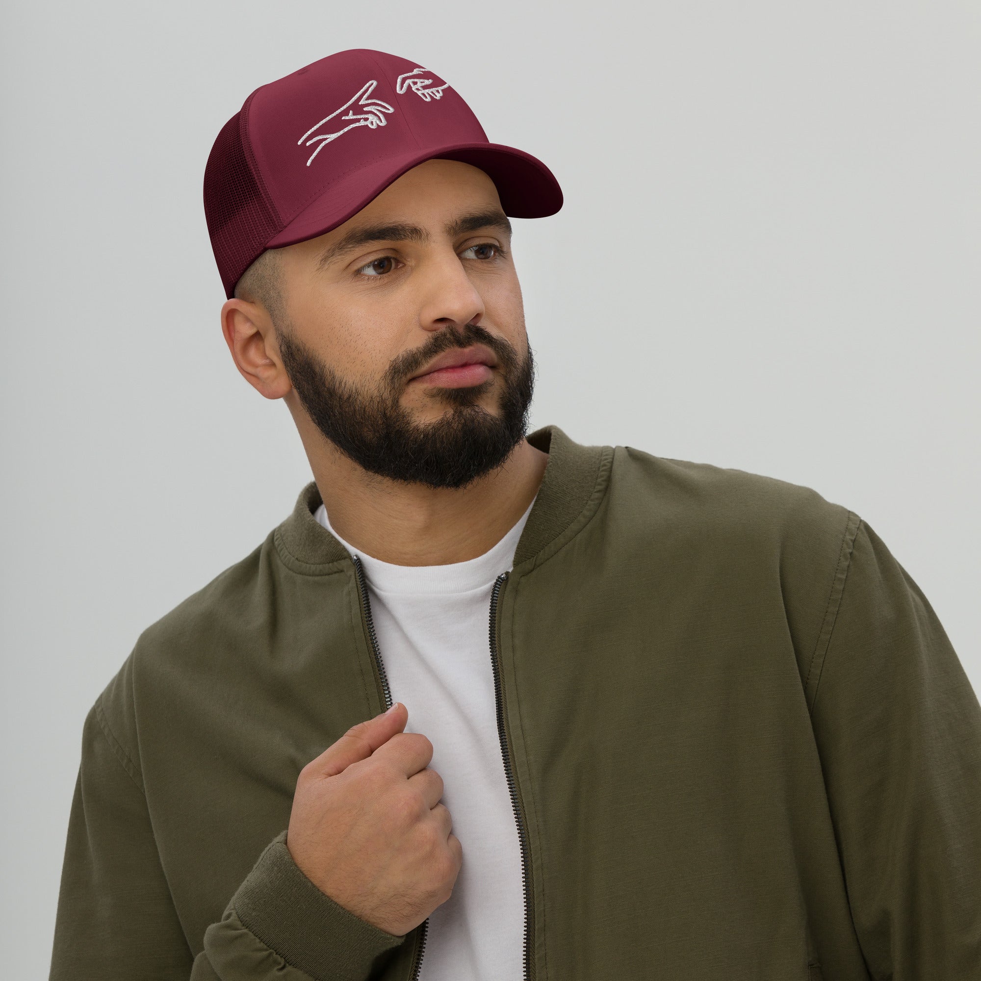 Retro Trucker Cap | Mesh-Rückseite Unisex in 14 Farben Melivero