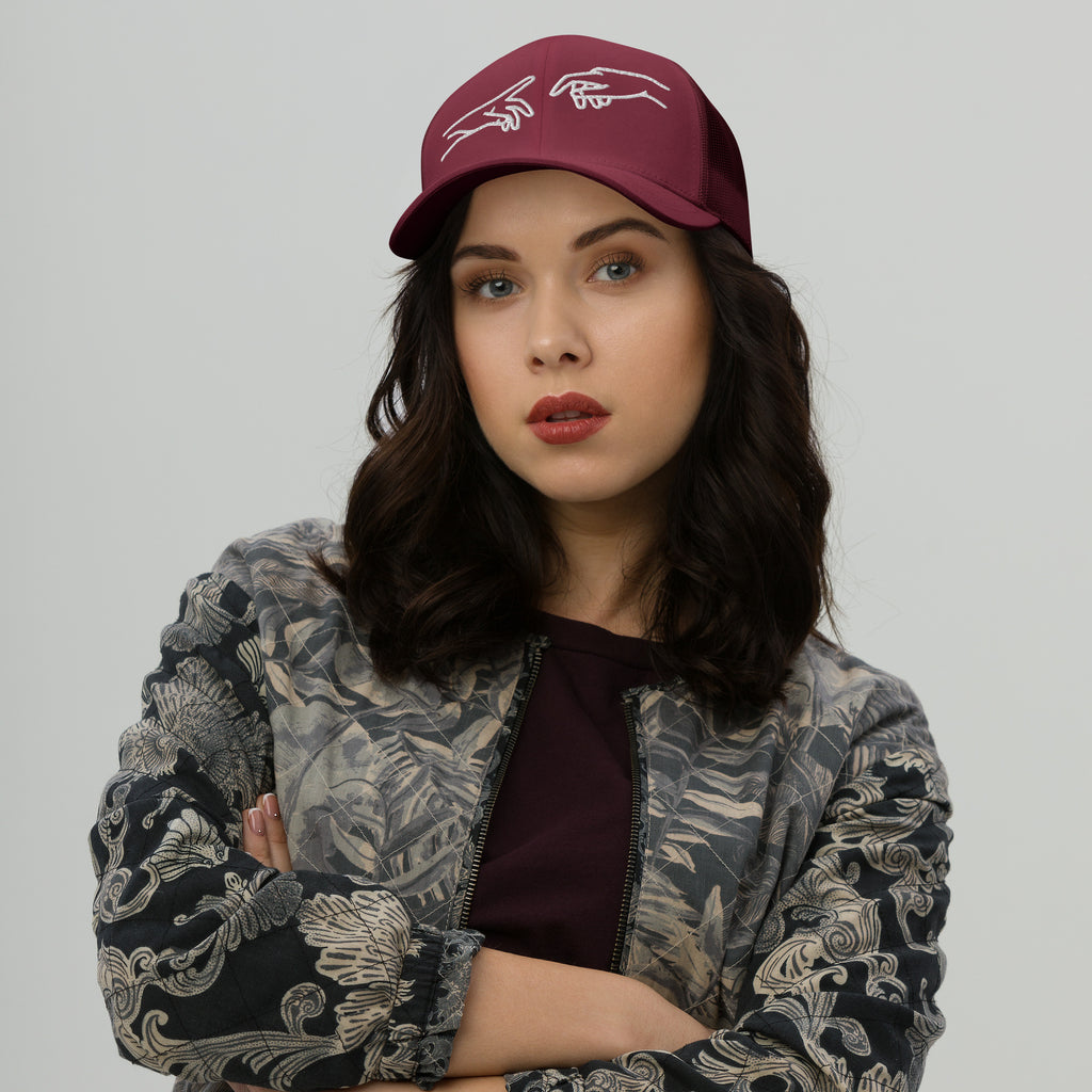 Retro Trucker Cap | Mesh-Rückseite Unisex in 14 Farben Melivero