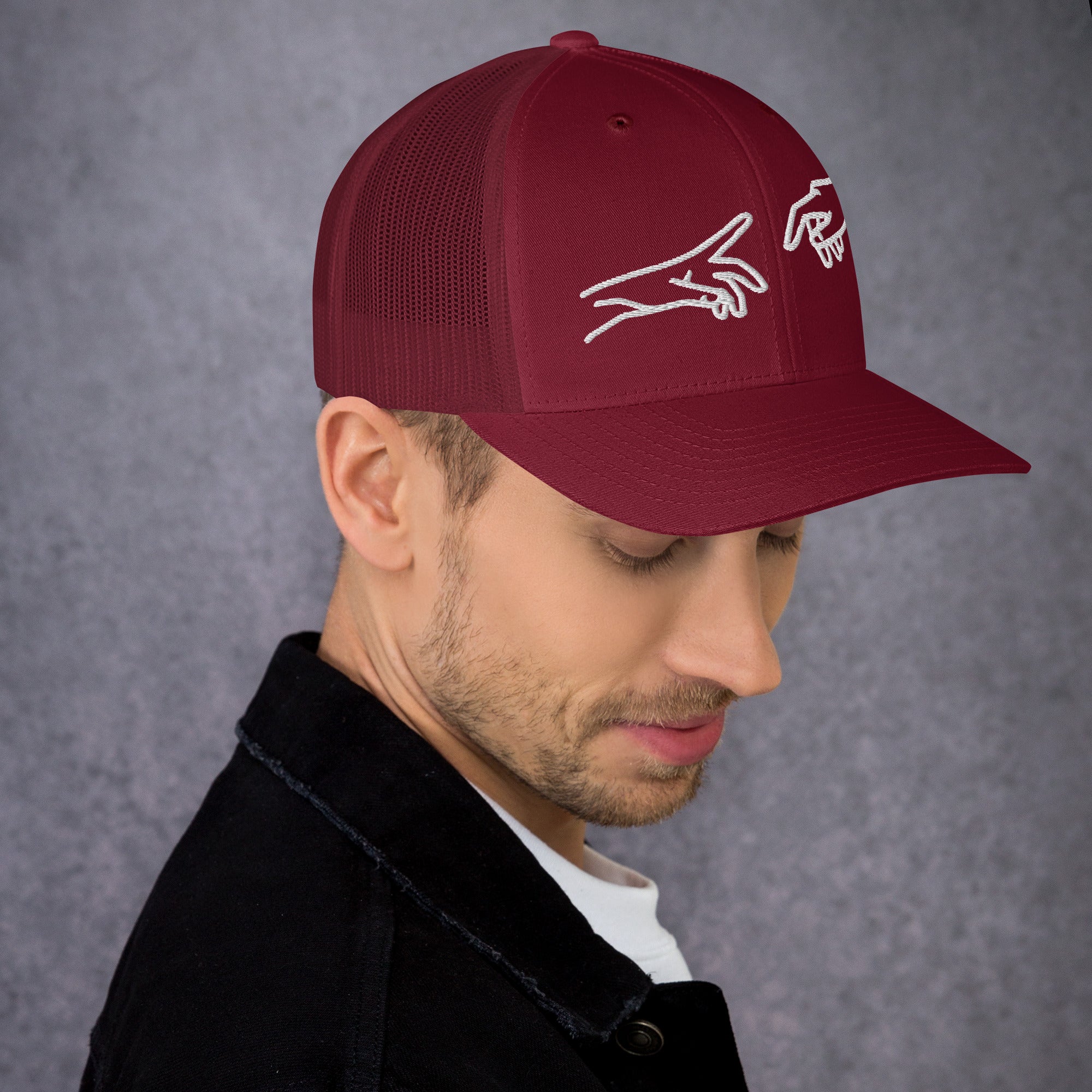Retro Trucker Cap | Mesh-Rückseite Unisex in 14 Farben Melivero