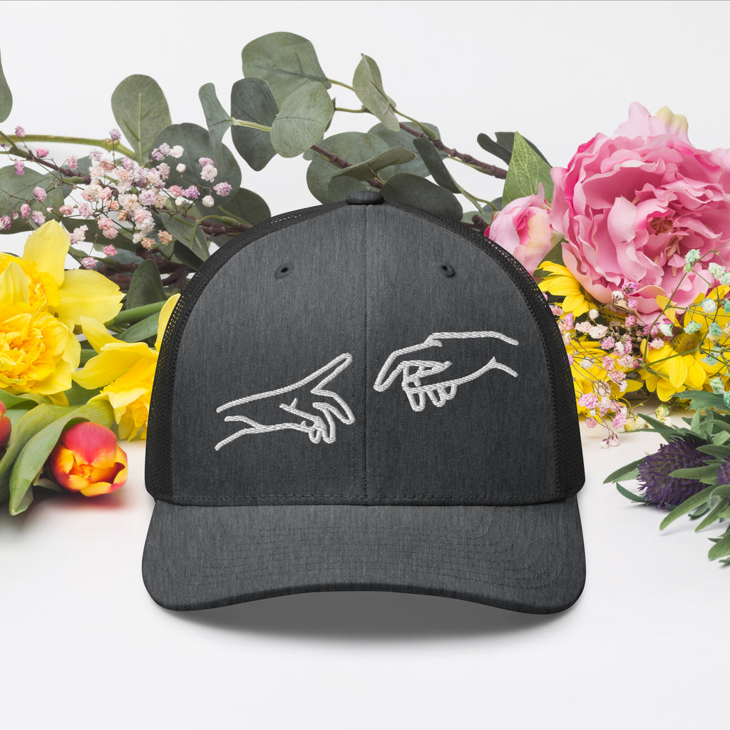 Retro Trucker Cap | Mesh-Rückseite Unisex in 14 Farben Melivero