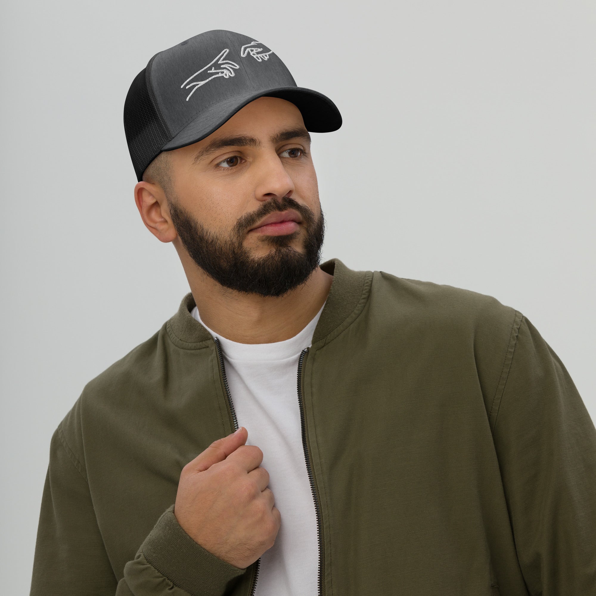Retro Trucker Cap | Mesh-Rückseite Unisex in 14 Farben Melivero