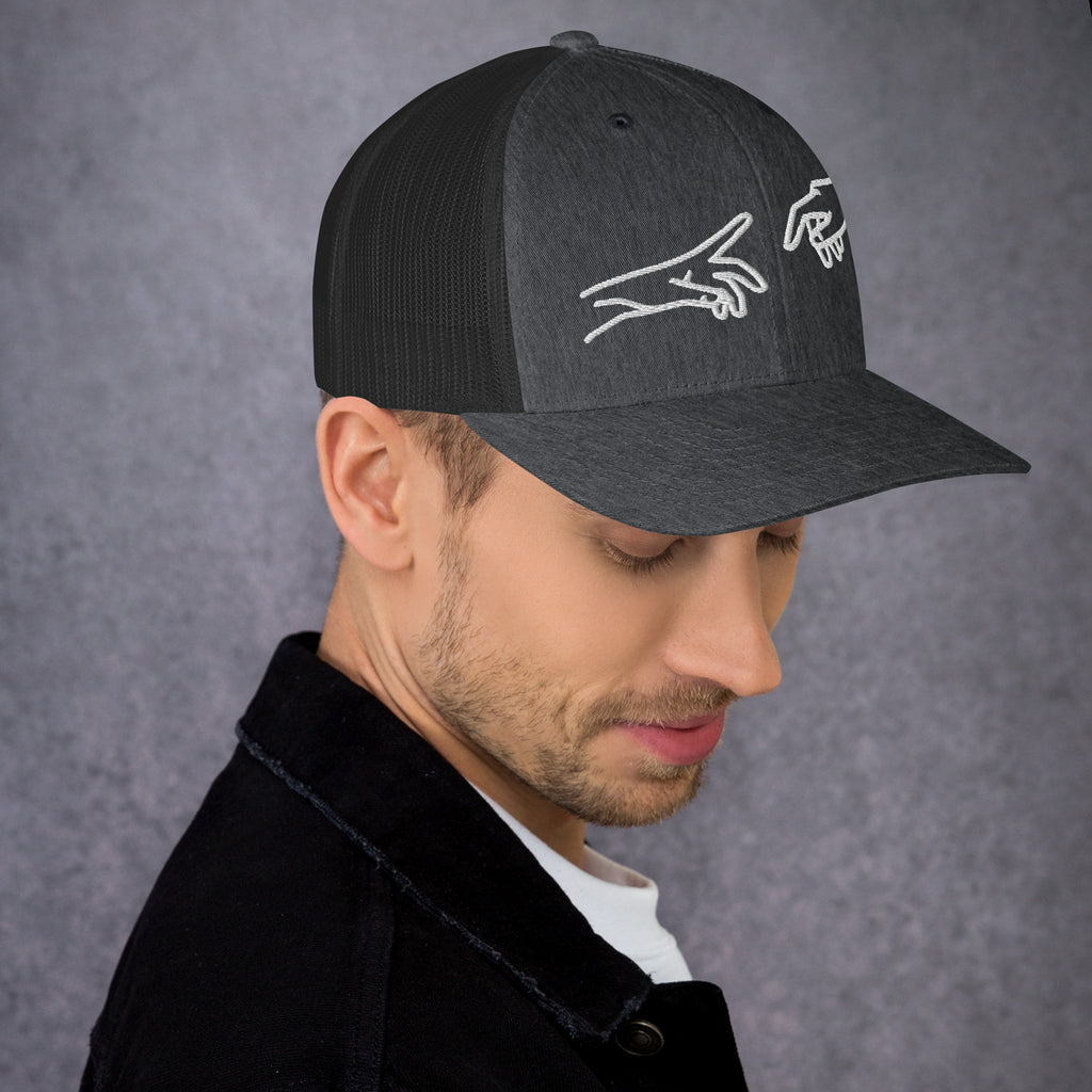 Retro Trucker Cap | Mesh-Rückseite Unisex in 14 Farben Melivero