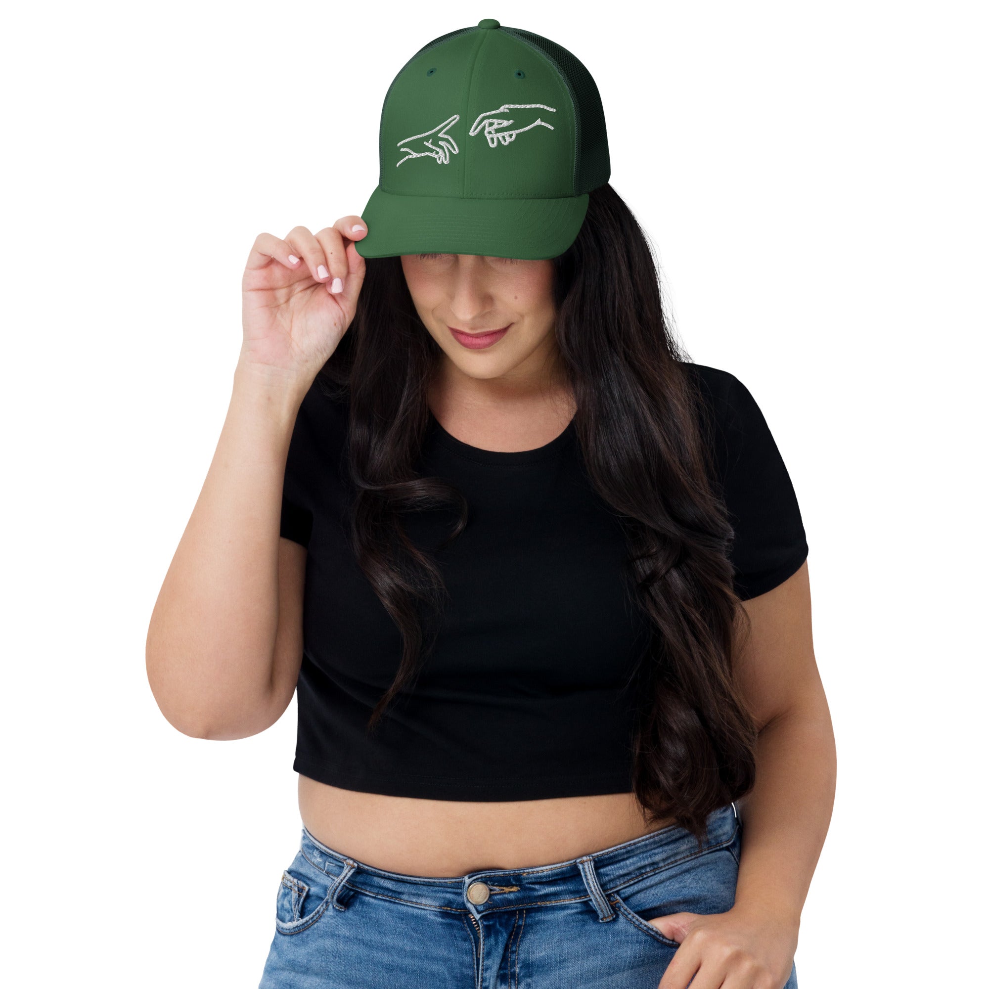 Retro Trucker Cap | Mesh-Rückseite Unisex in 14 Farben Melivero