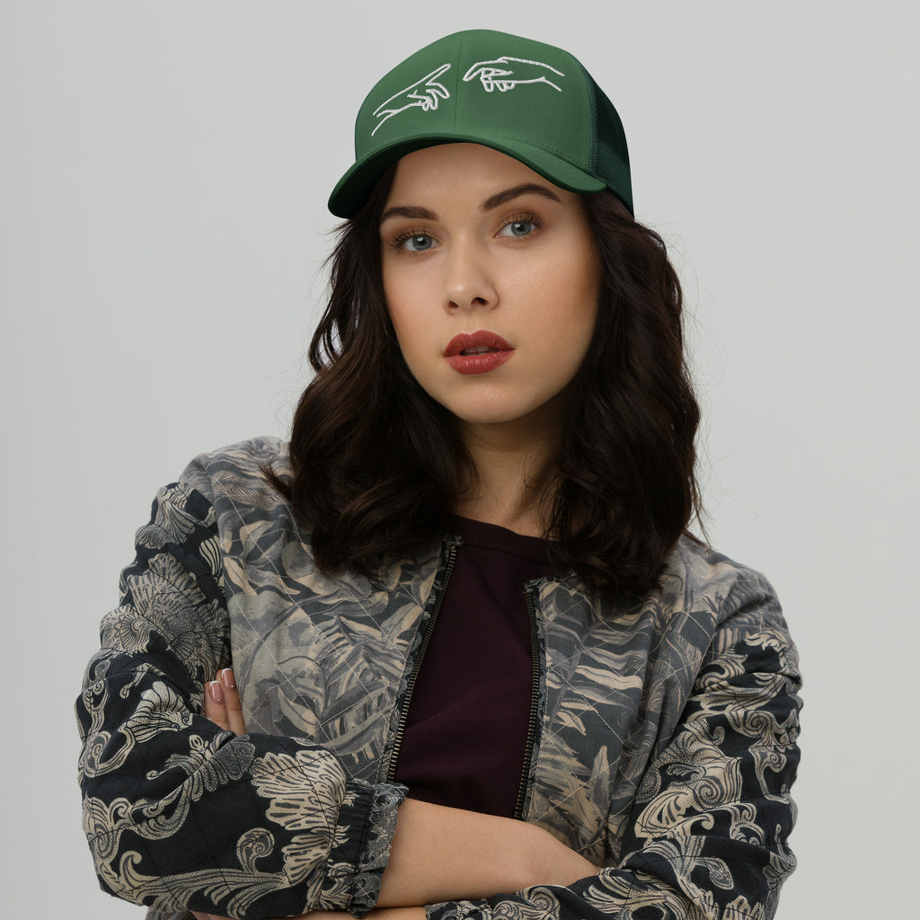 Retro Trucker Cap | Mesh-Rückseite Unisex in 14 Farben Melivero