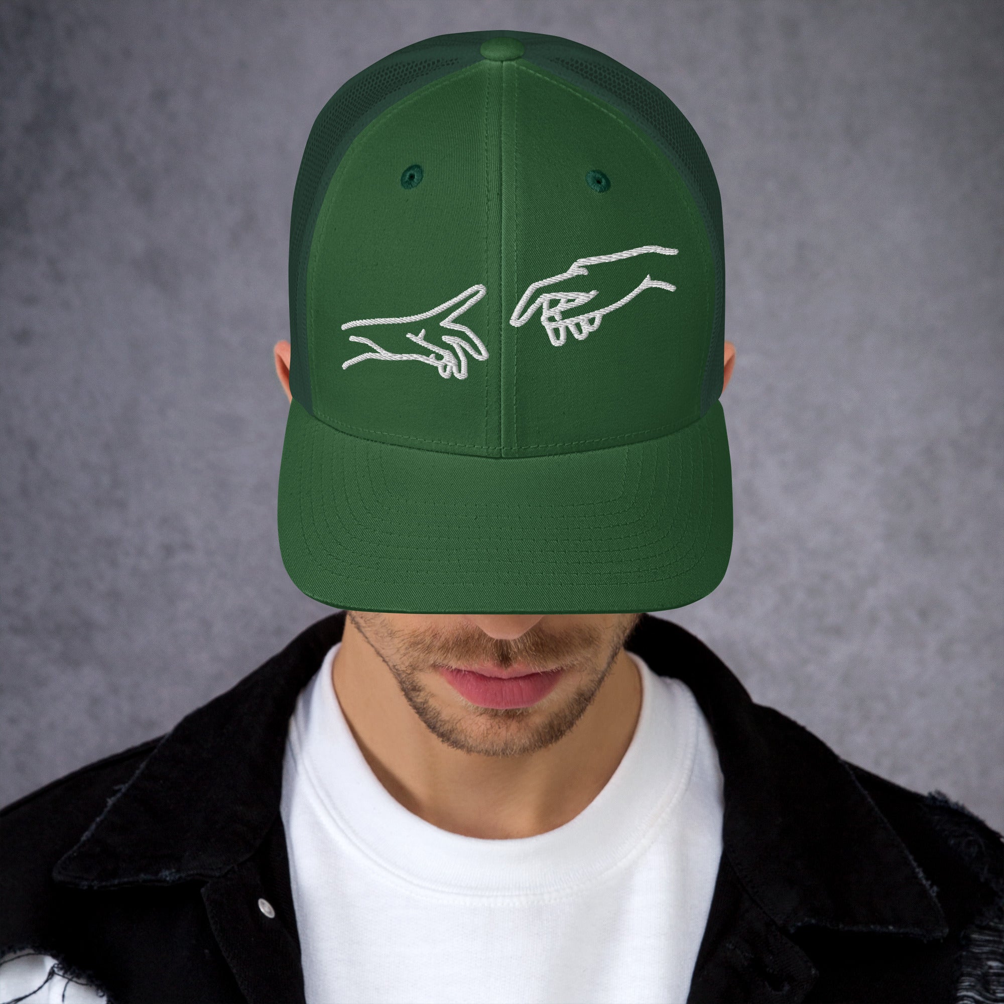 Retro Trucker Cap | Mesh-Rückseite Unisex in 14 Farben Melivero
