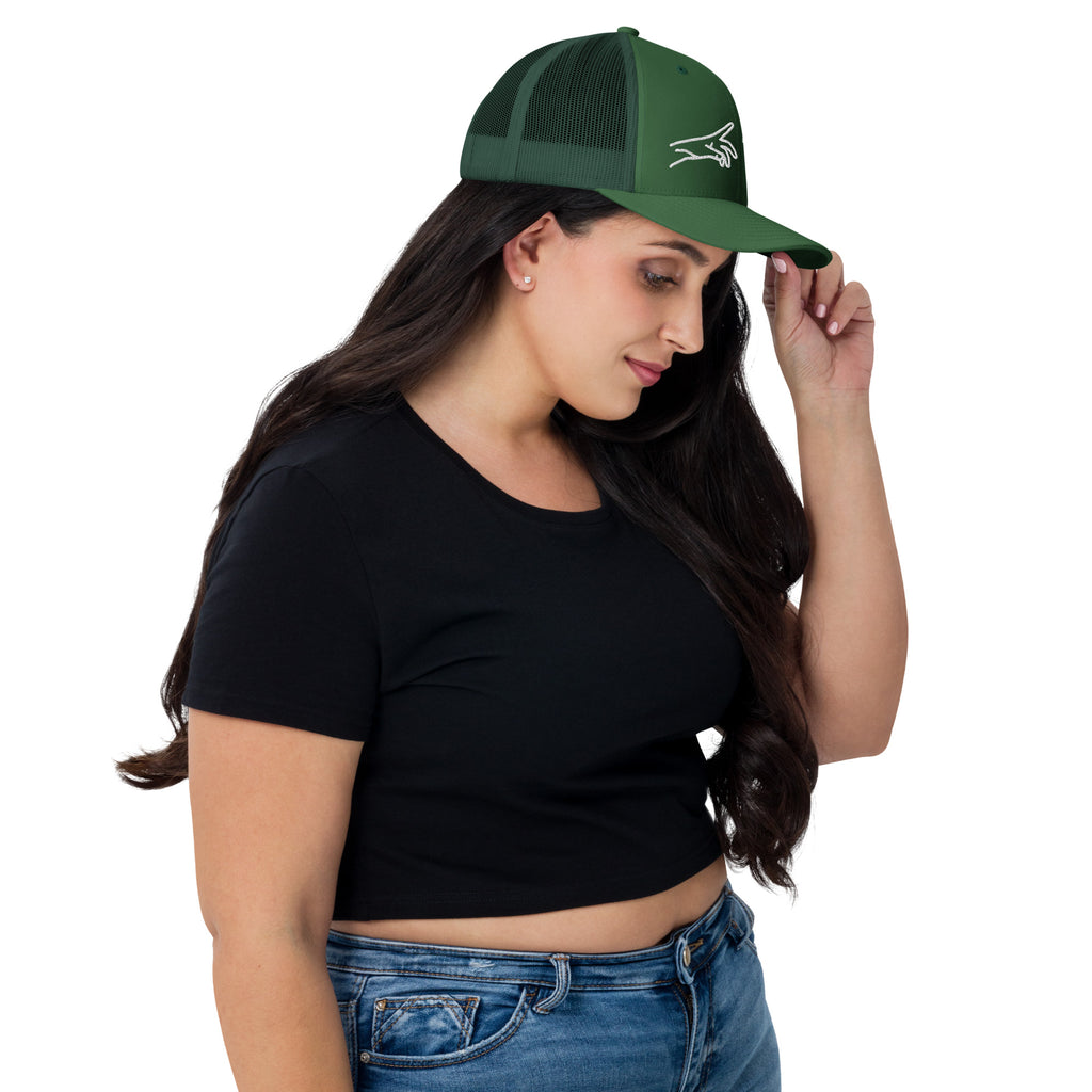 Retro Trucker Cap | Mesh-Rückseite Unisex in 14 Farben Melivero