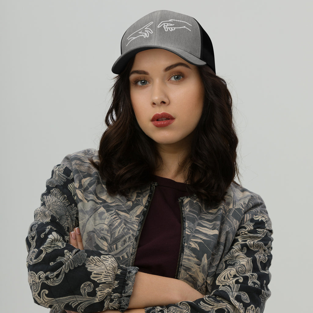 Retro Trucker Cap | Mesh-Rückseite Unisex in 14 Farben Melivero