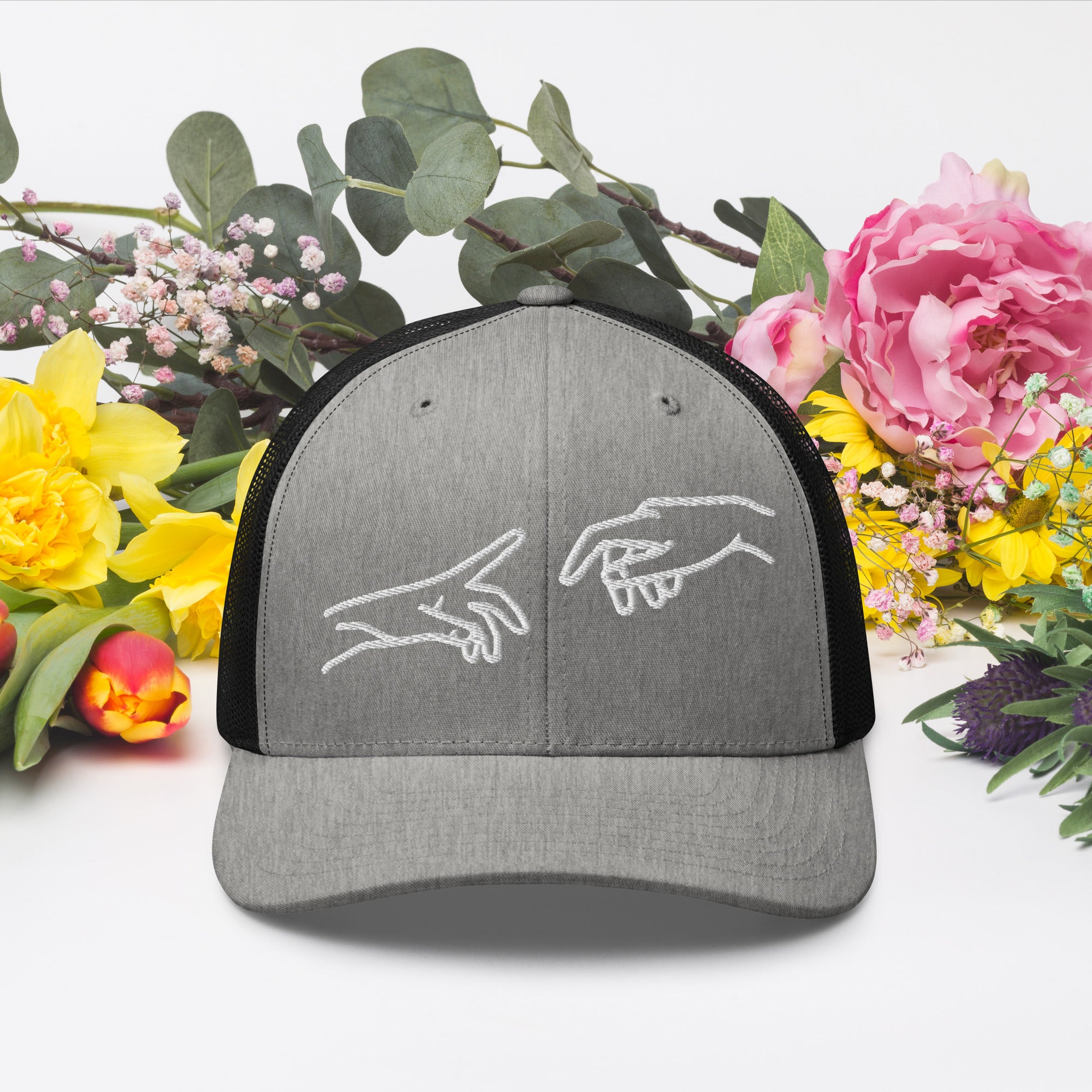 Retro Trucker Cap | Mesh-Rückseite Unisex in 14 Farben Melivero
