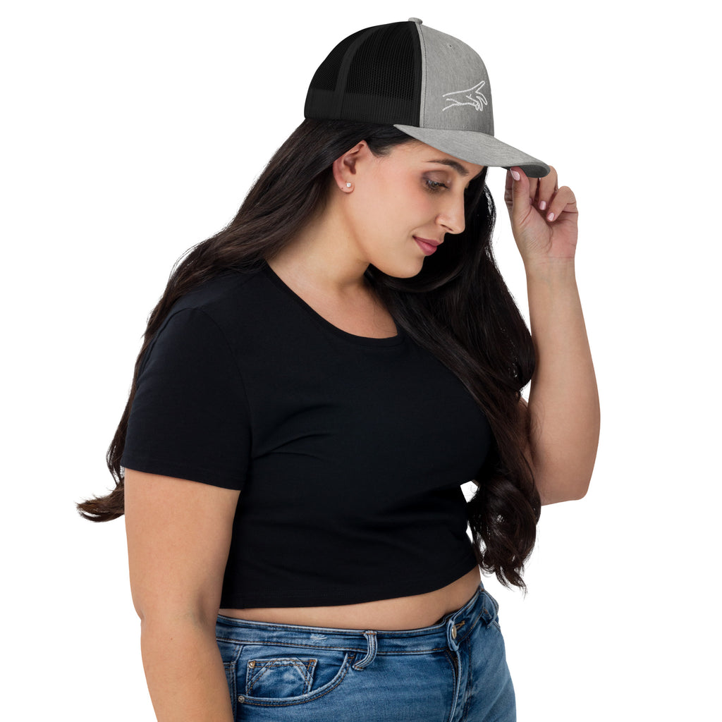 Retro Trucker Cap | Mesh-Rückseite Unisex in 14 Farben Melivero