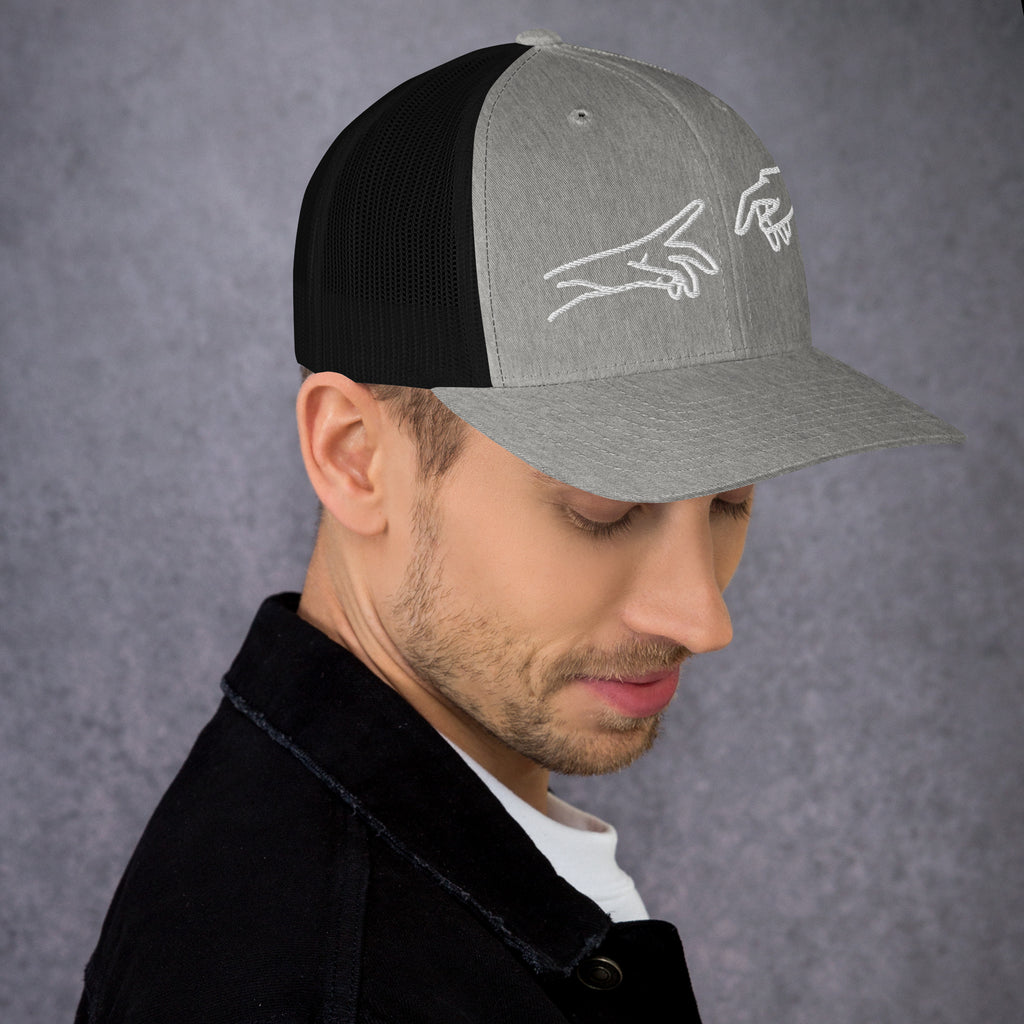 Retro Trucker Cap | Mesh-Rückseite Unisex in 14 Farben Melivero