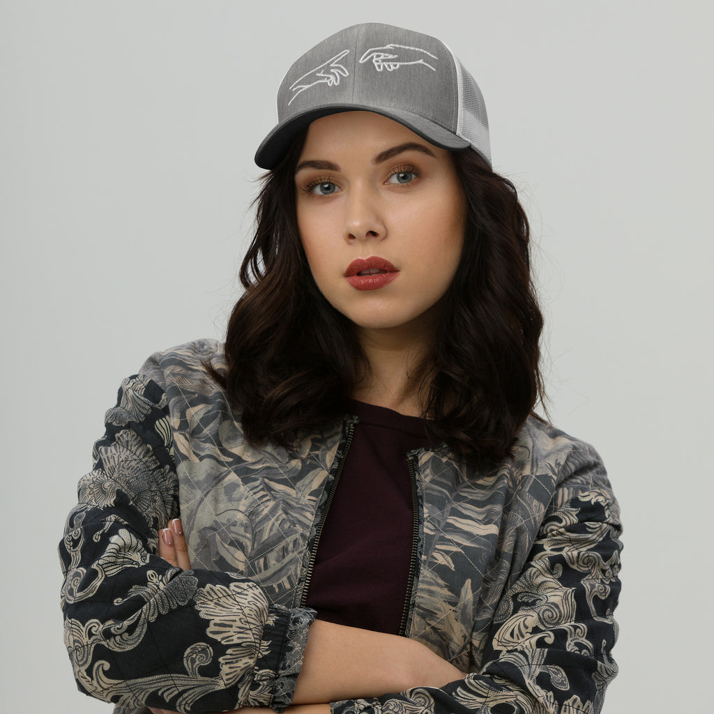 Retro Trucker Cap | Mesh-Rückseite Unisex in 14 Farben Melivero