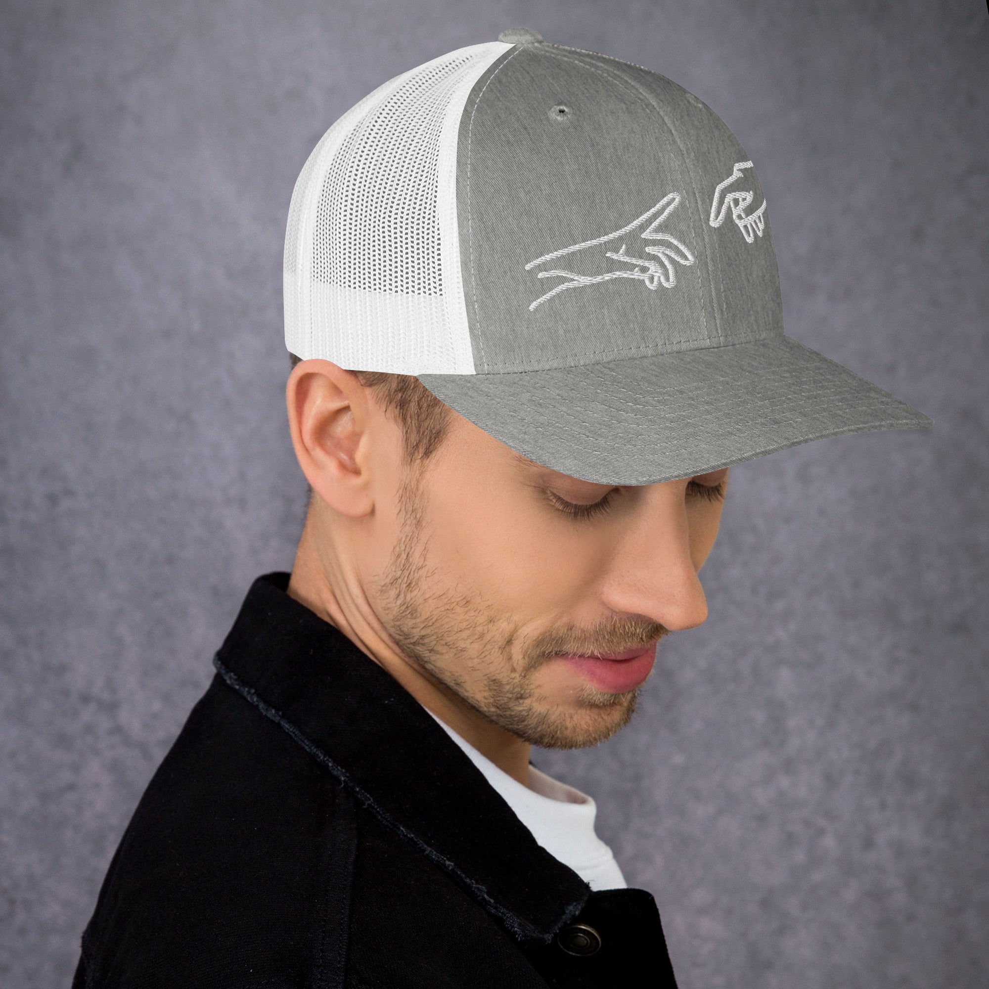 Retro Trucker Cap | Mesh-Rückseite Unisex in 14 Farben Melivero