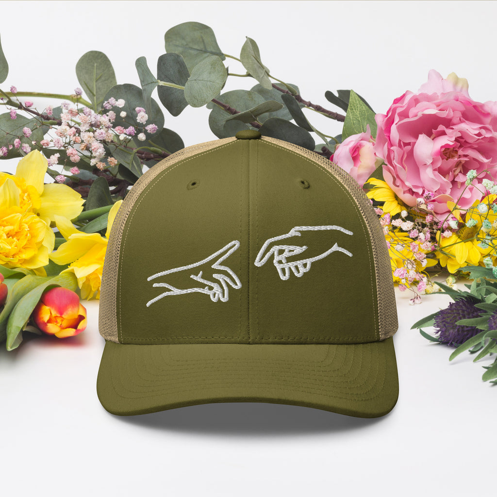Retro Trucker Cap | Mesh-Rückseite Unisex in 14 Farben Melivero