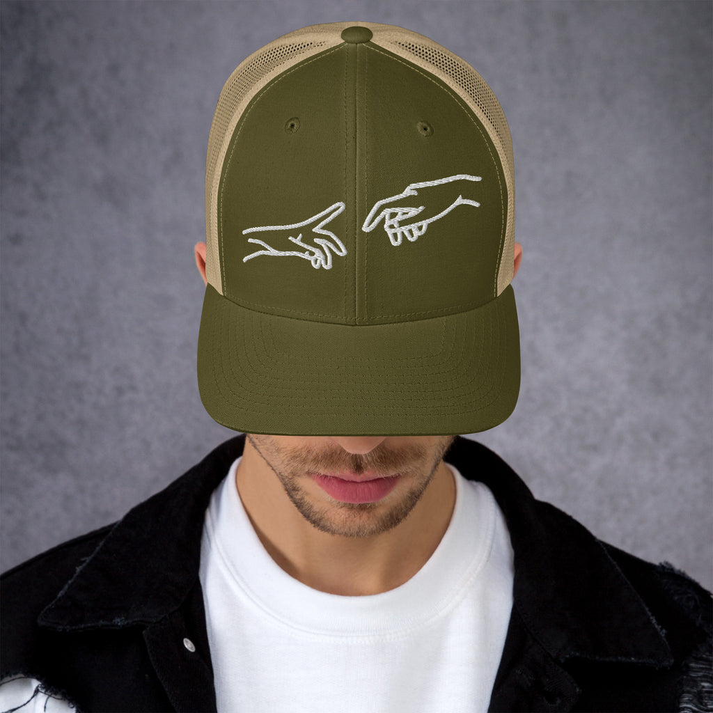 Retro Trucker Cap | Mesh-Rückseite Unisex in 14 Farben Melivero