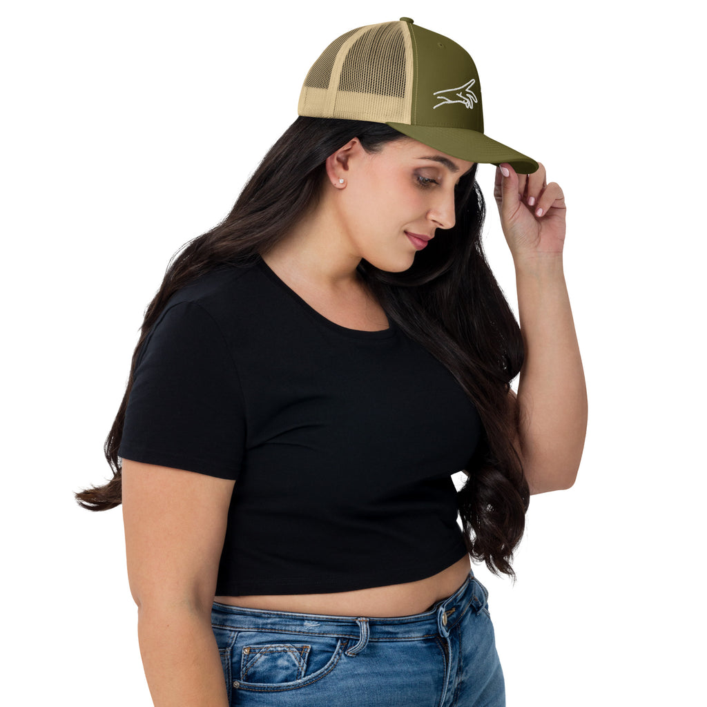 Retro Trucker Cap | Mesh-Rückseite Unisex in 14 Farben Melivero