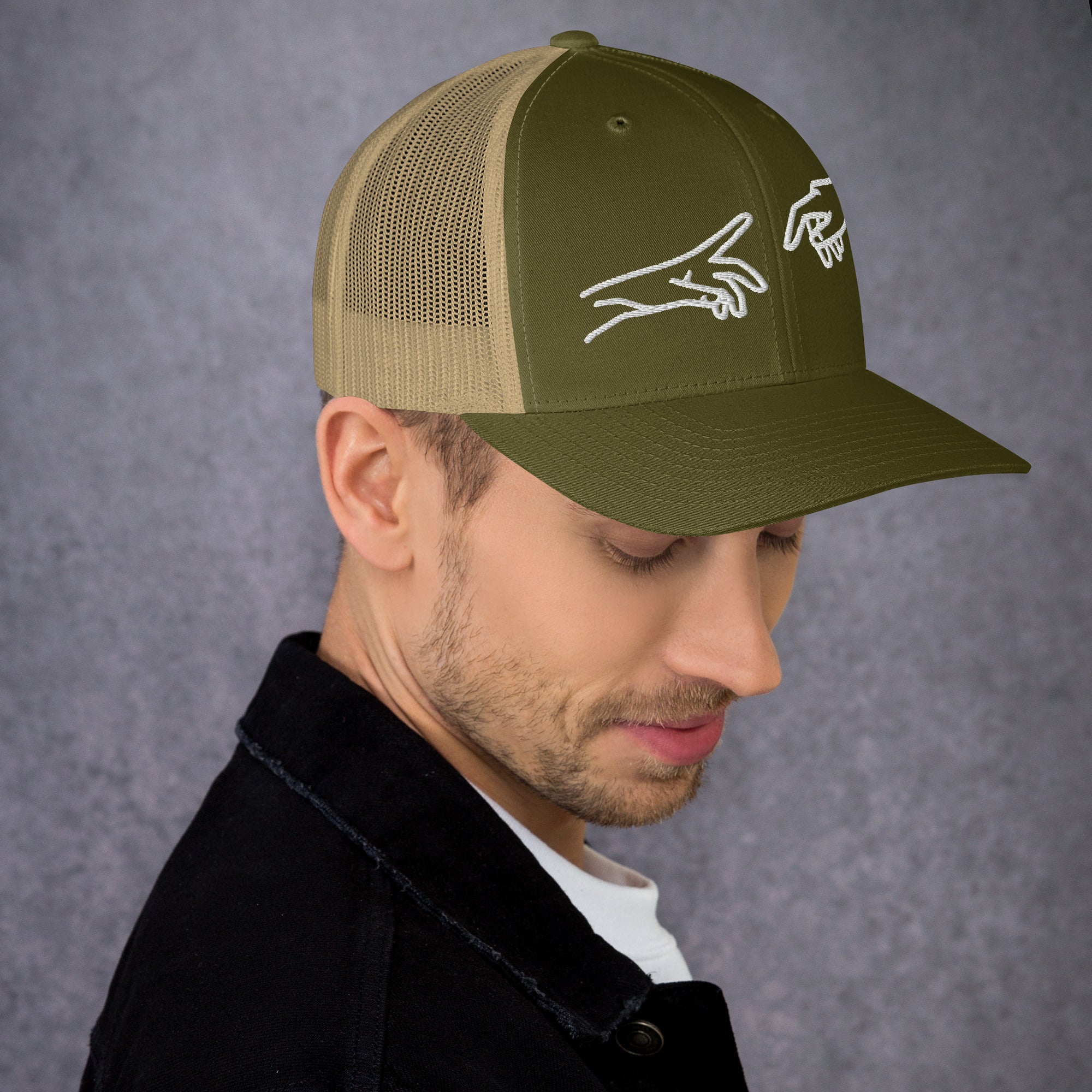 Retro Trucker Cap | Mesh-Rückseite Unisex in 14 Farben Melivero