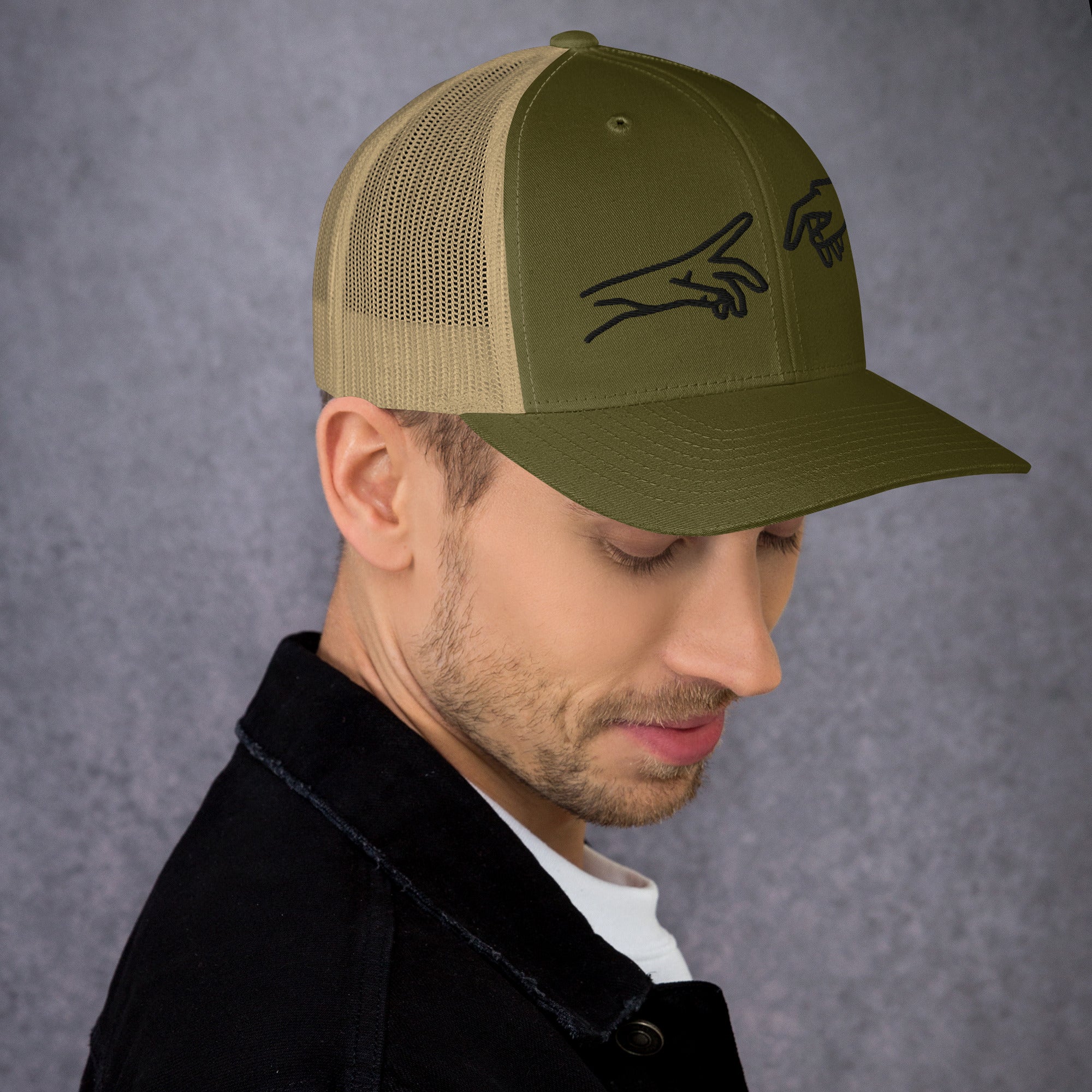 Retro Trucker Cap | Mesh Cap Unisex in 8 Farben Melivero