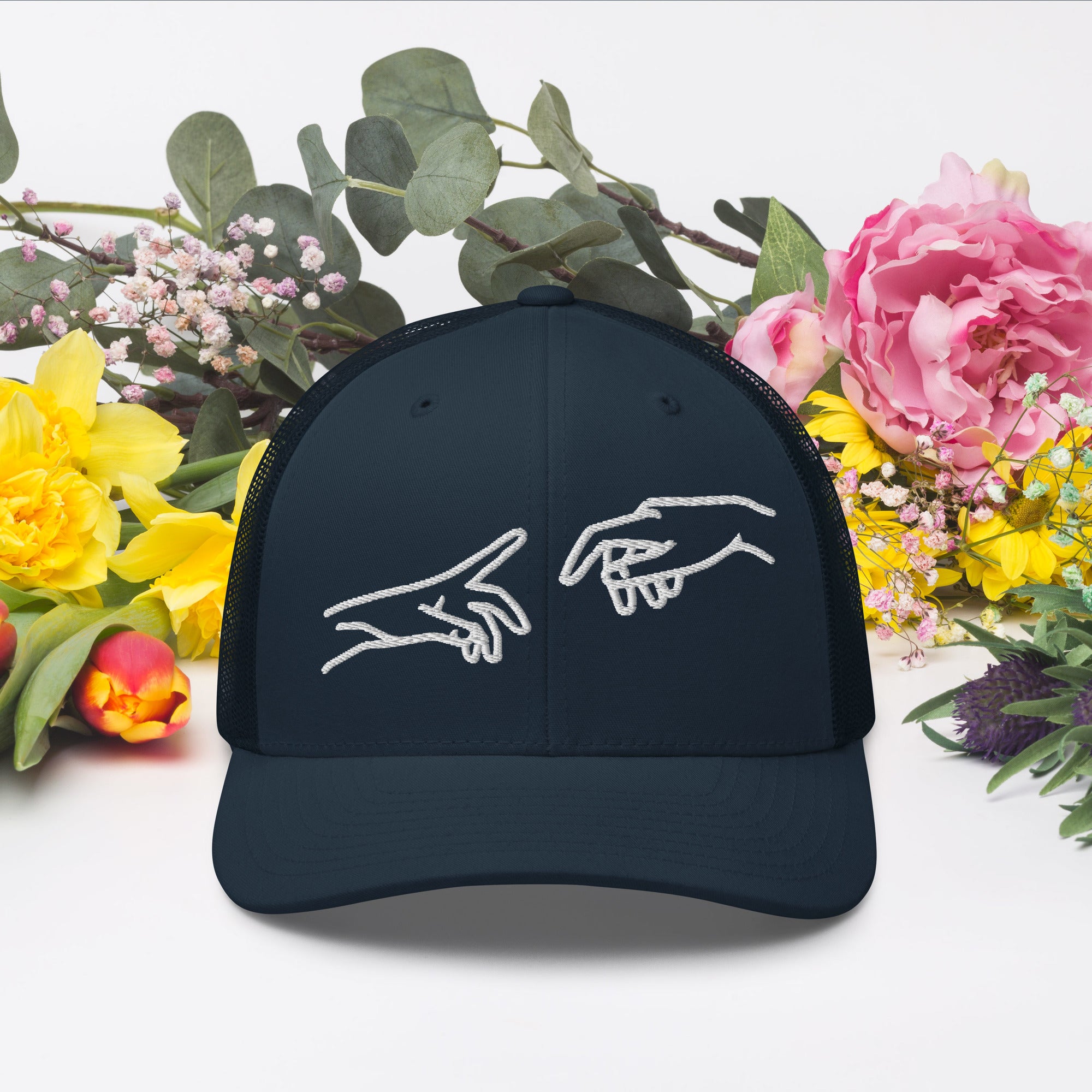 Retro Trucker Cap | Mesh-Rückseite Unisex in 14 Farben Melivero