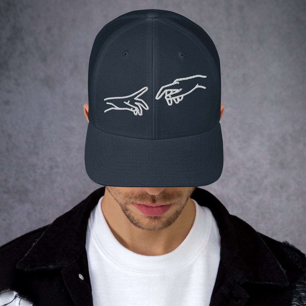 Retro Trucker Cap | Mesh-Rückseite Unisex in 14 Farben Melivero