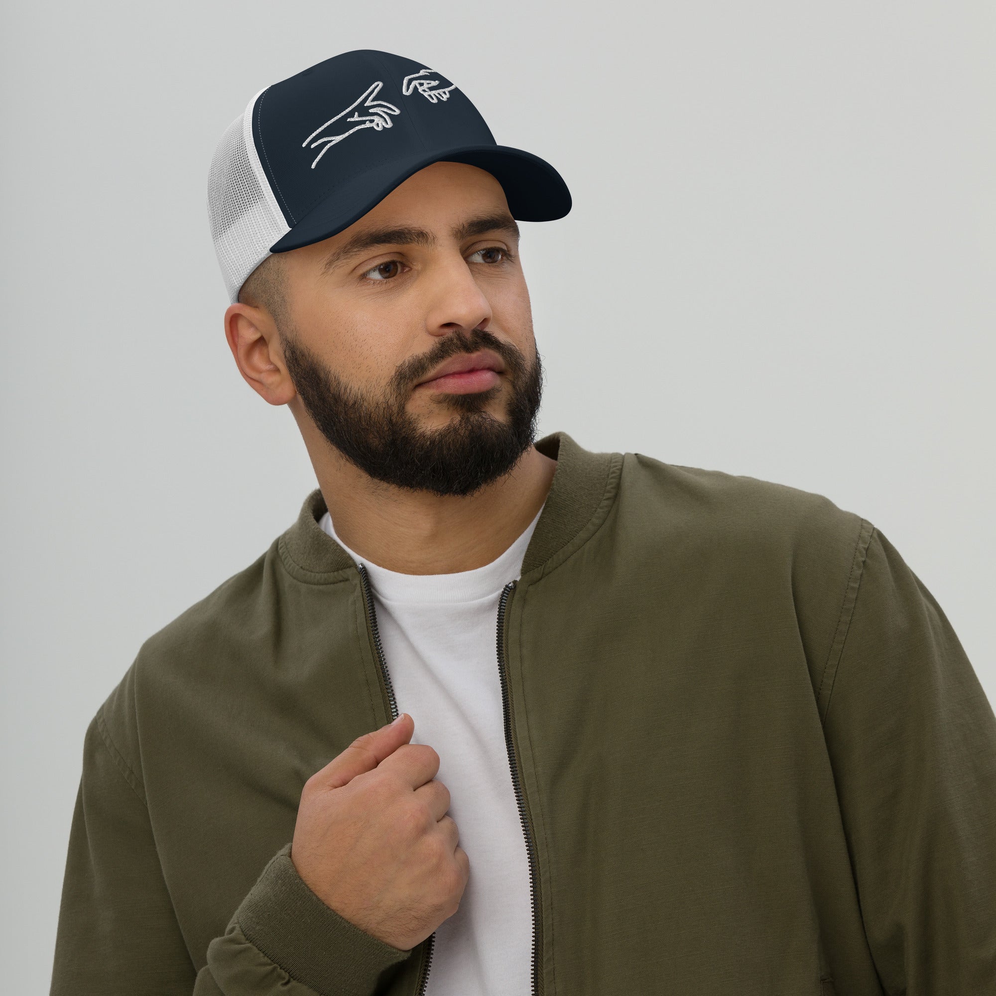 Retro Trucker Cap | Mesh-Rückseite Unisex in 14 Farben Melivero