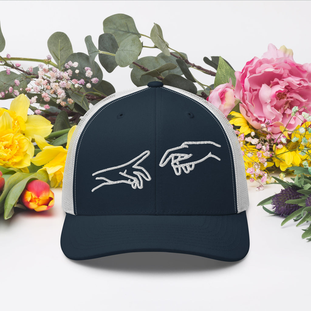 Retro Trucker Cap | Mesh-Rückseite Unisex in 14 Farben Melivero