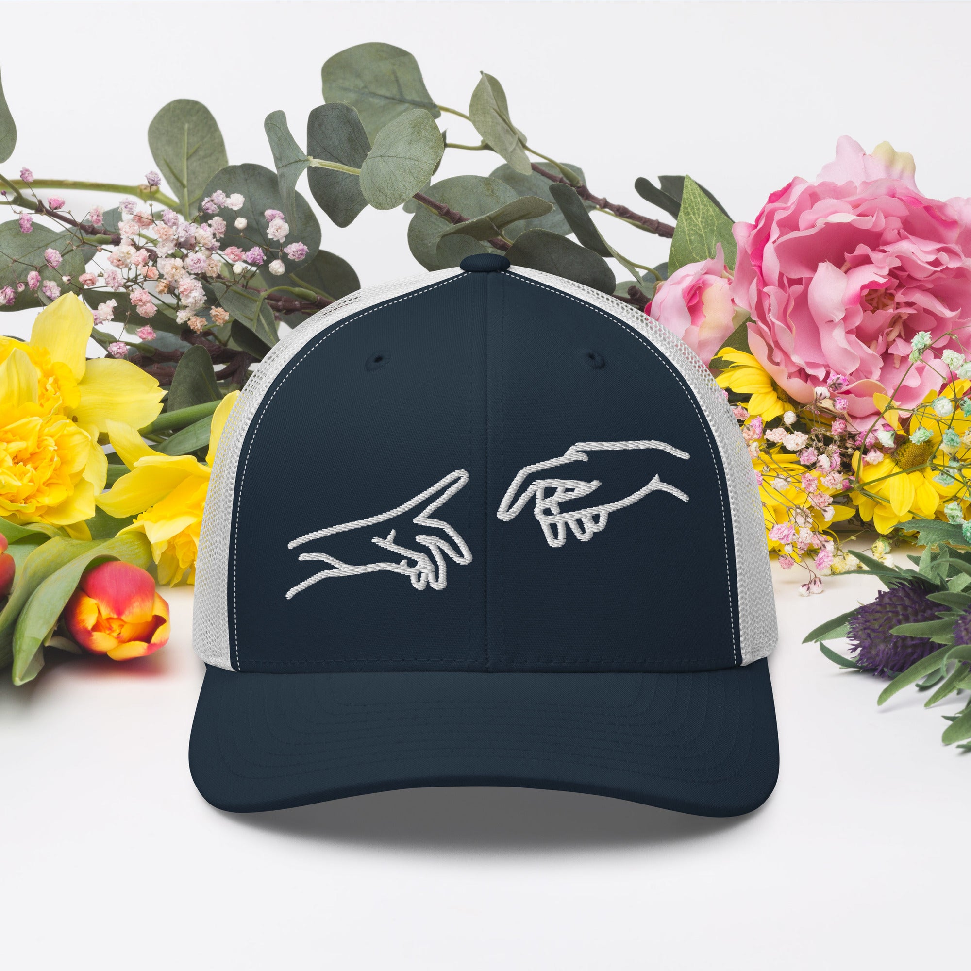 Retro Trucker Cap | Mesh-Rückseite Unisex in 14 Farben Melivero