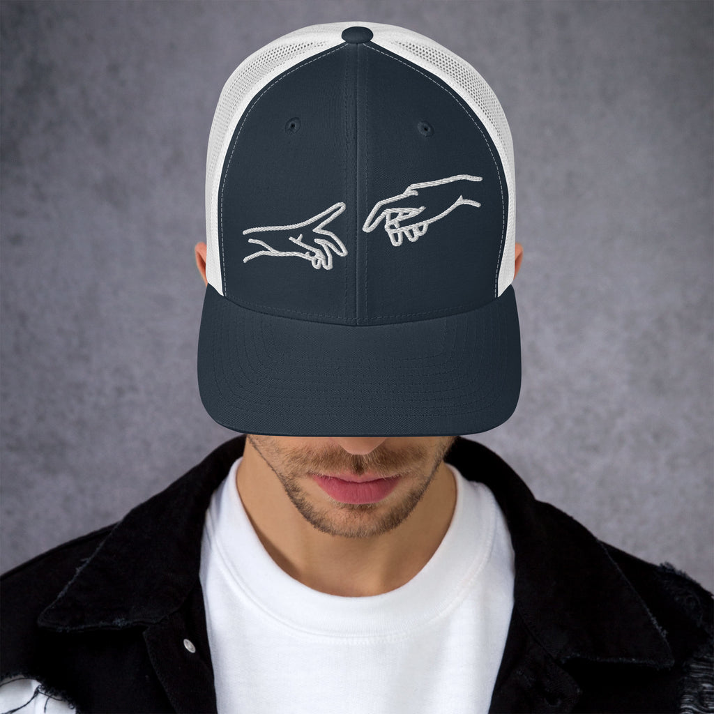 Retro Trucker Cap | Mesh-Rückseite Unisex in 14 Farben Melivero
